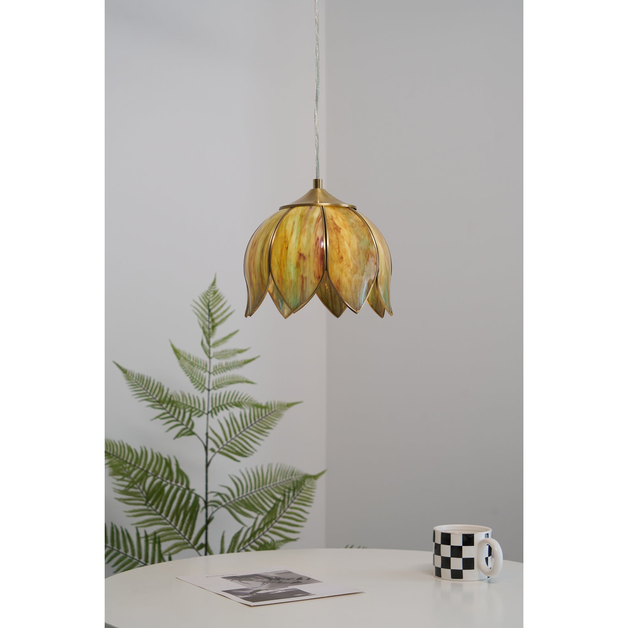 Eraeora Vintage Retro Glas Pendelleuchte-Letslighting