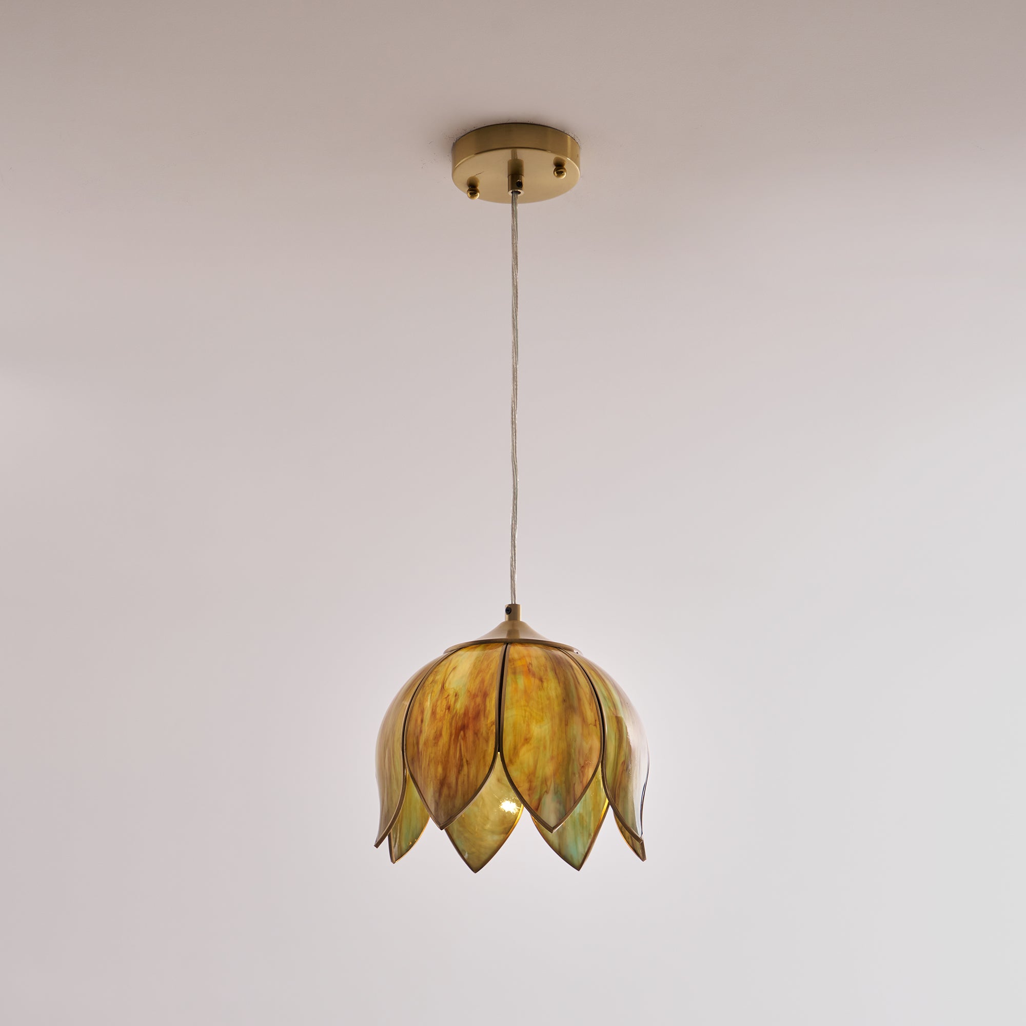 Eraeora Vintage Retro Glas Pendelleuchte-Letslighting