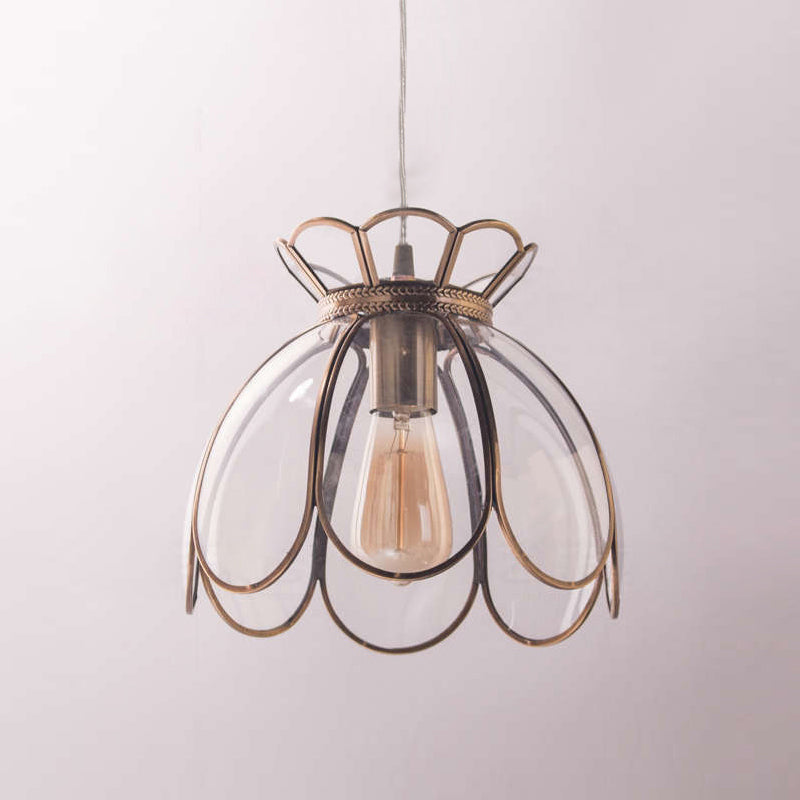 Eraeora Vintage Retro Glas Pendelleuchte-Letslighting