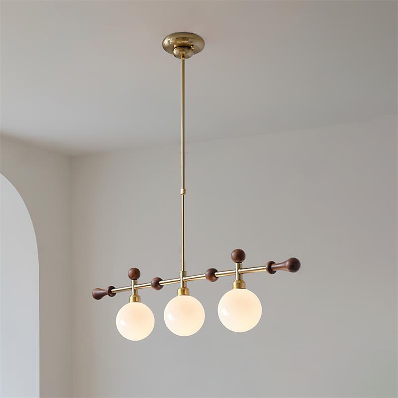 Kronleuchter Linear Globus LED Glühbirne Esszimmer Küche Insel-Letslighting