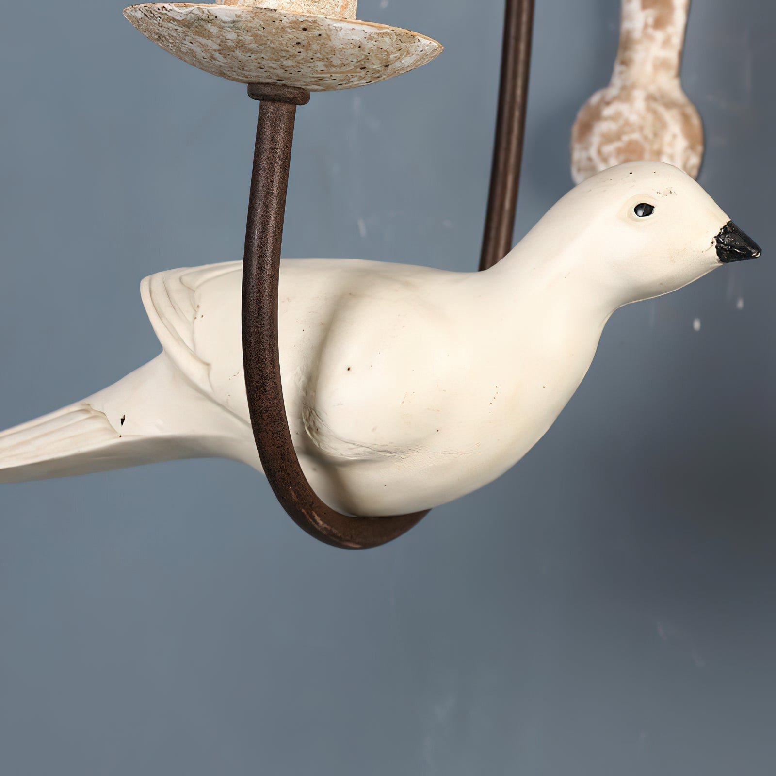 Syraean Vintage Retro Vogel Holz Wandleuchte-Letslighting