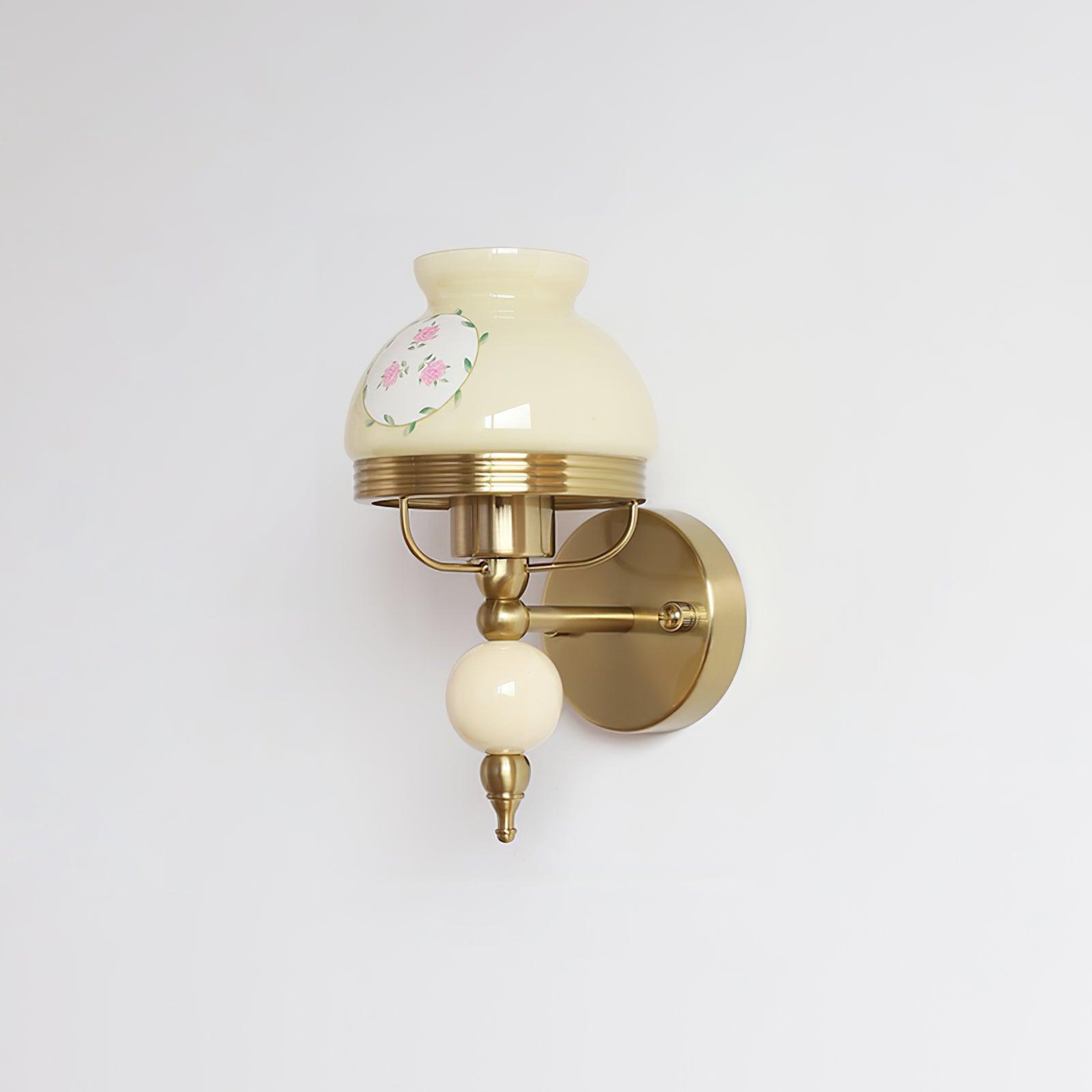Wren Moderne Wandleuchte aus Glas und Metall-Letslighting