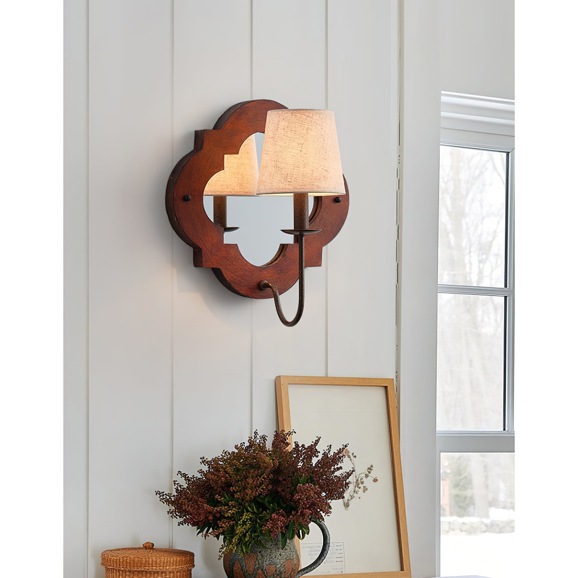 Sytheir Elegance Stoff-Wandleuchte-Letslighting