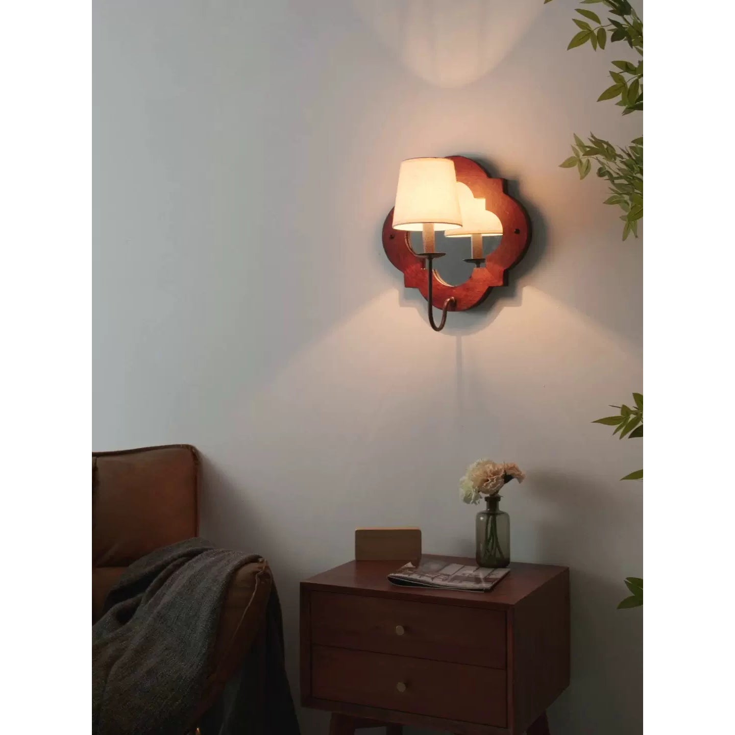 Sytheir Elegance Stoff-Wandleuchte-Letslighting
