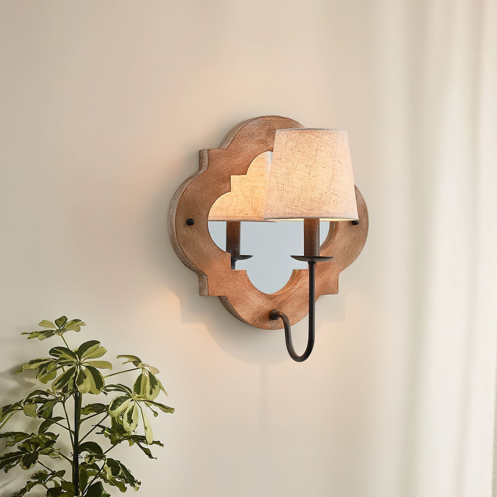 Sytheir Elegance Stoff-Wandleuchte-Letslighting
