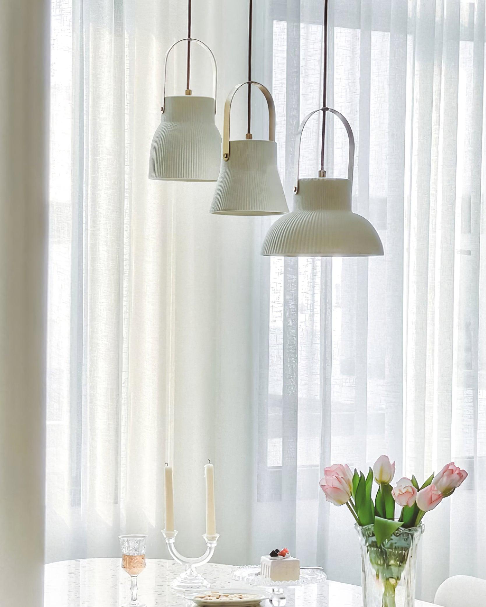 York Keramik-Messing-Pendelleuchte-Letslighting