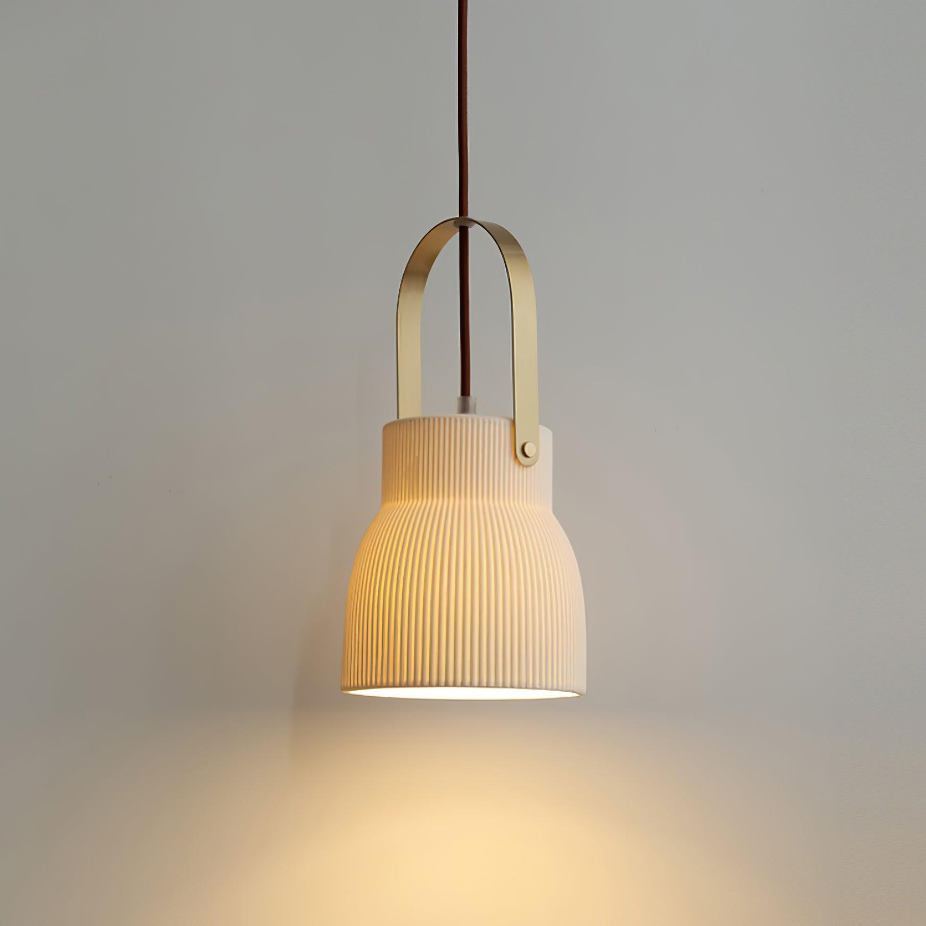 York Keramik-Messing-Pendelleuchte-Letslighting