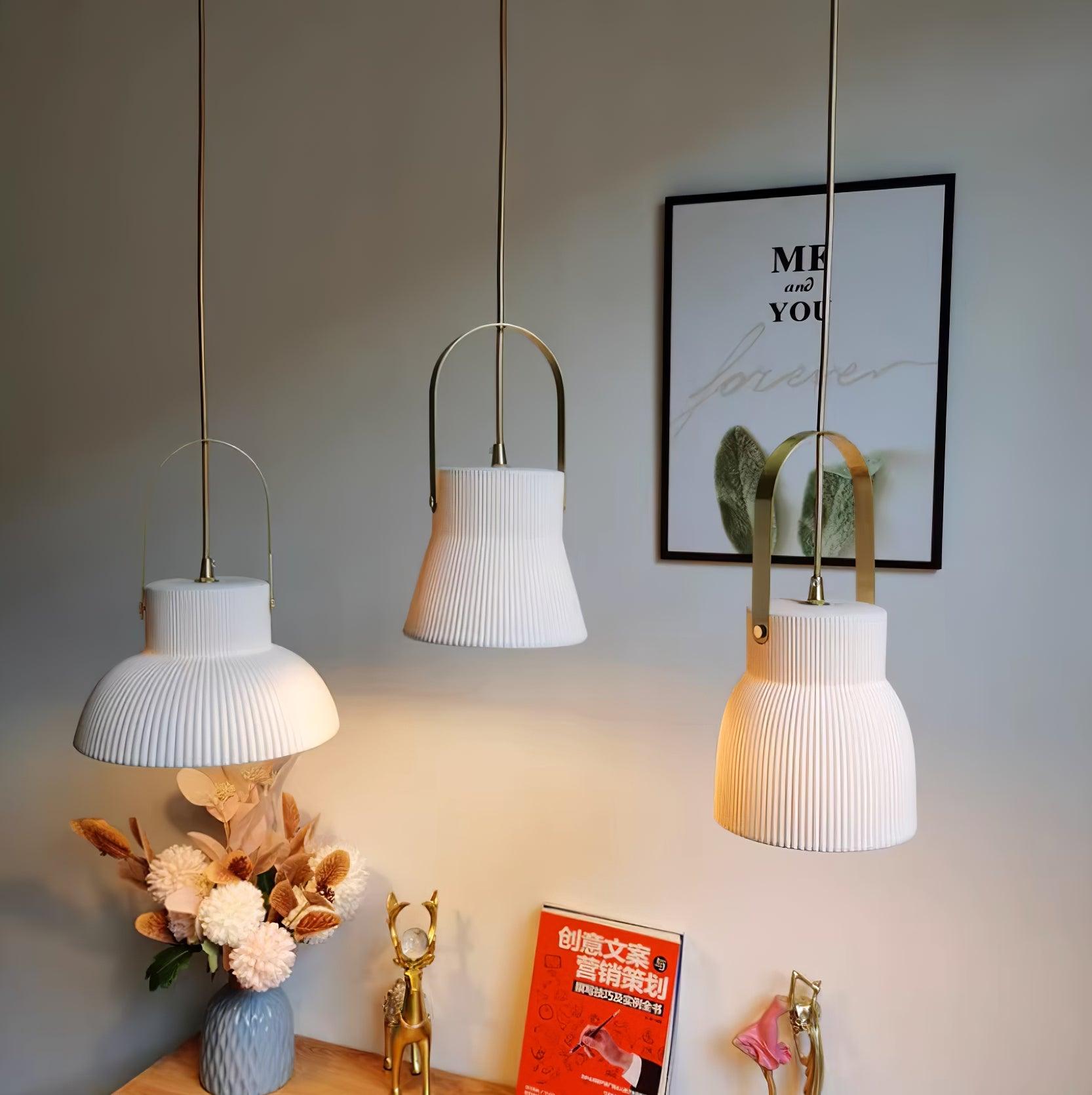 York Keramik-Messing-Pendelleuchte-Letslighting