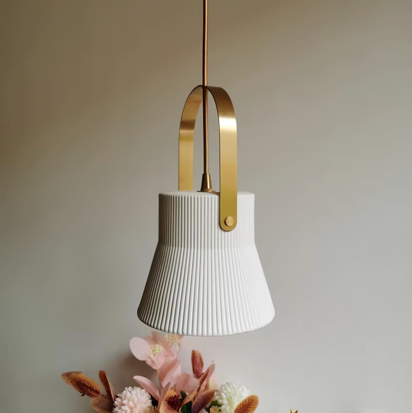 York Keramik-Messing-Pendelleuchte-Letslighting