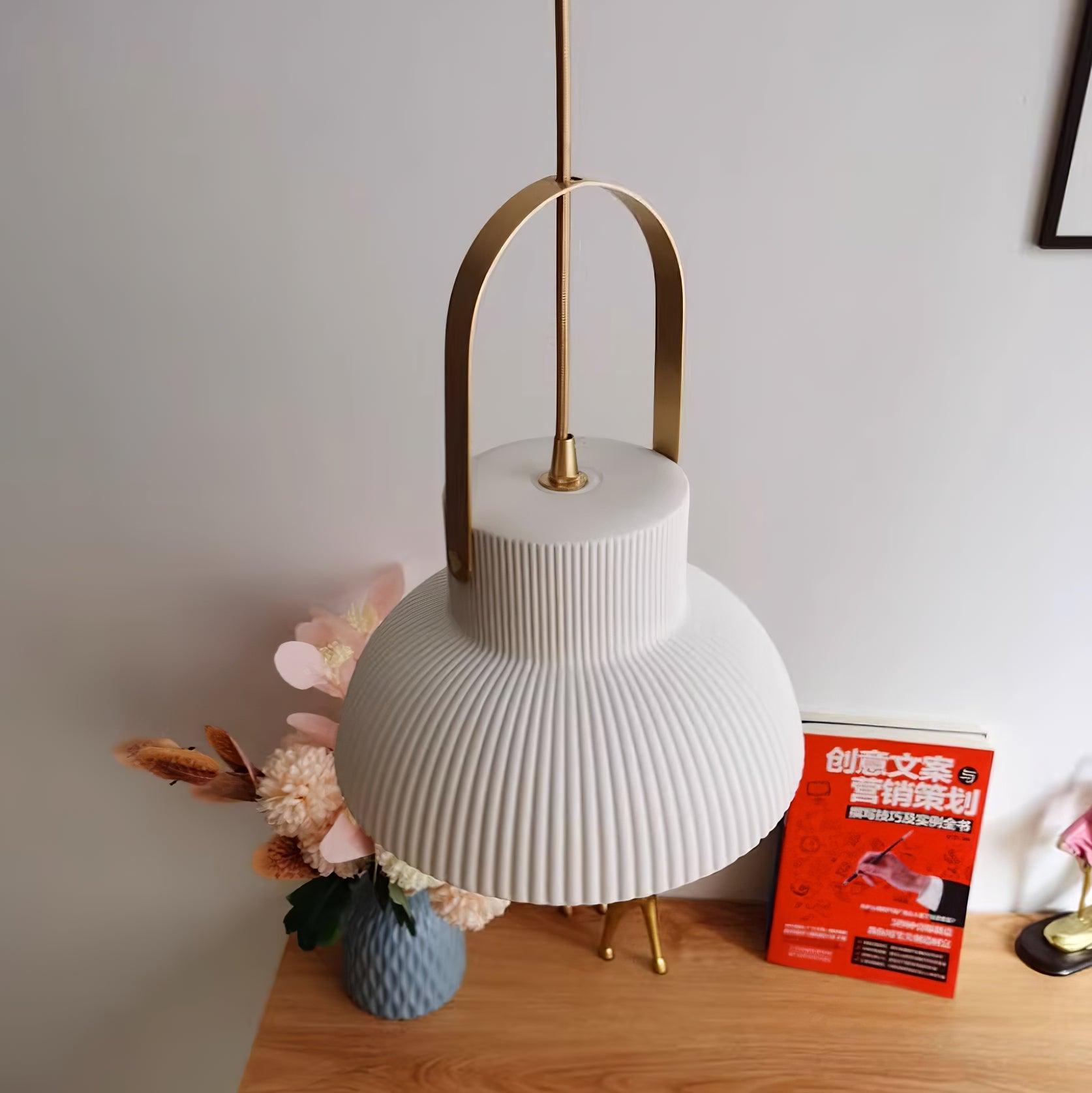 York Keramik-Messing-Pendelleuchte-Letslighting
