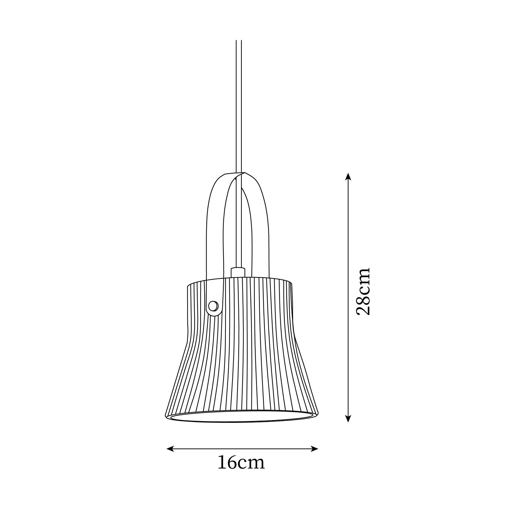 York Keramik-Messing-Pendelleuchte-Letslighting