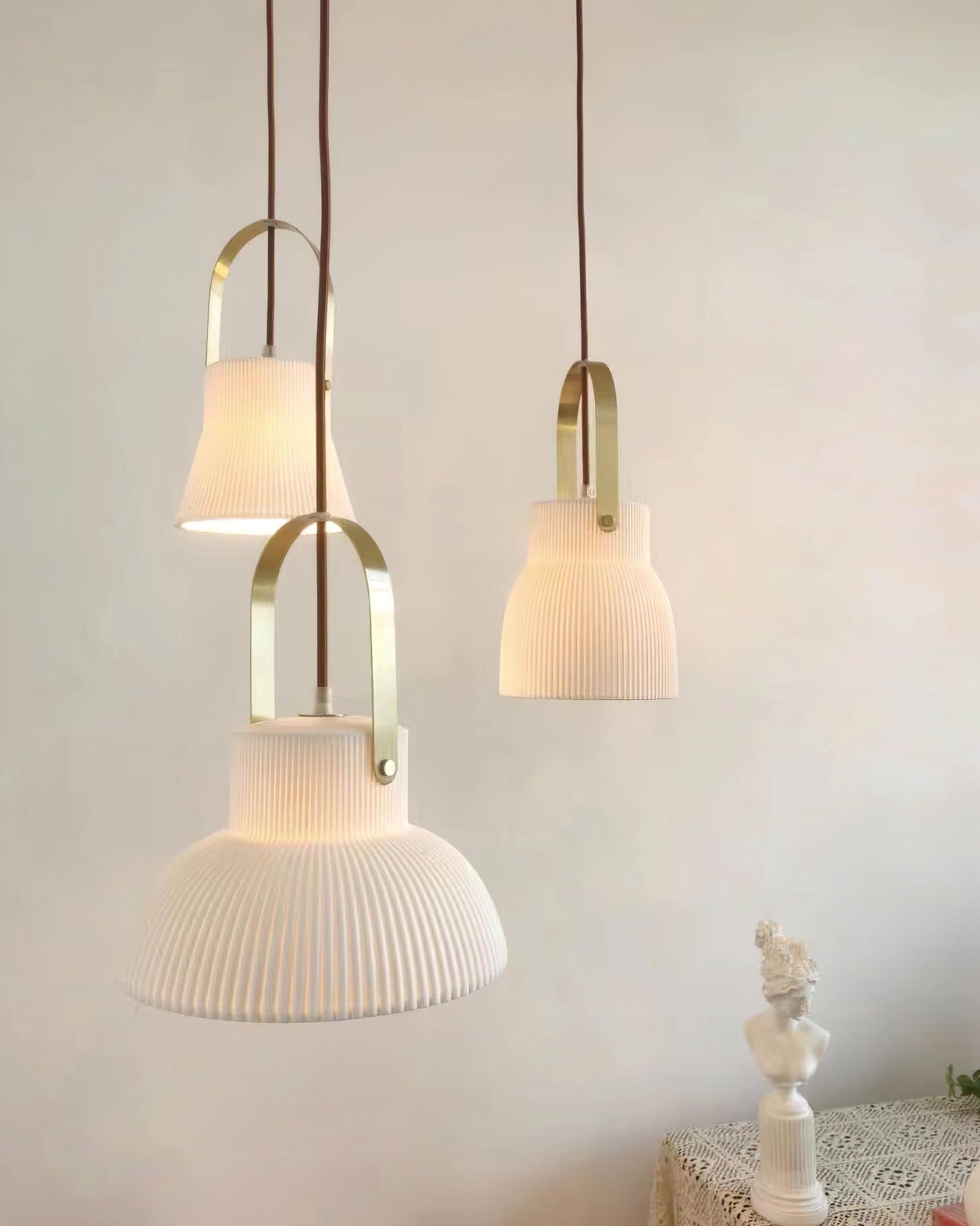 York Keramik-Messing-Pendelleuchte-Letslighting