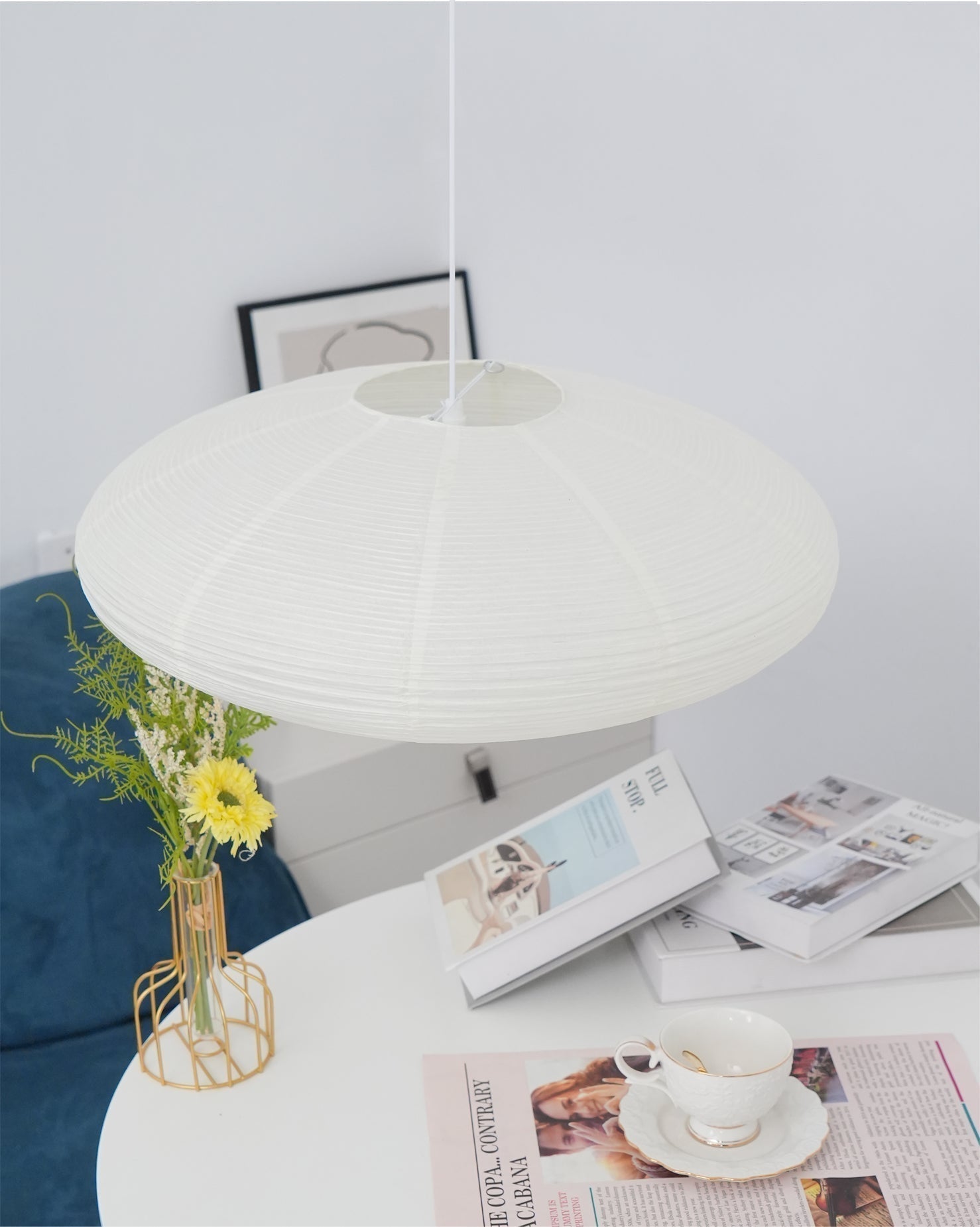 Washi Paper 15A Pendant Light - Blowlighting