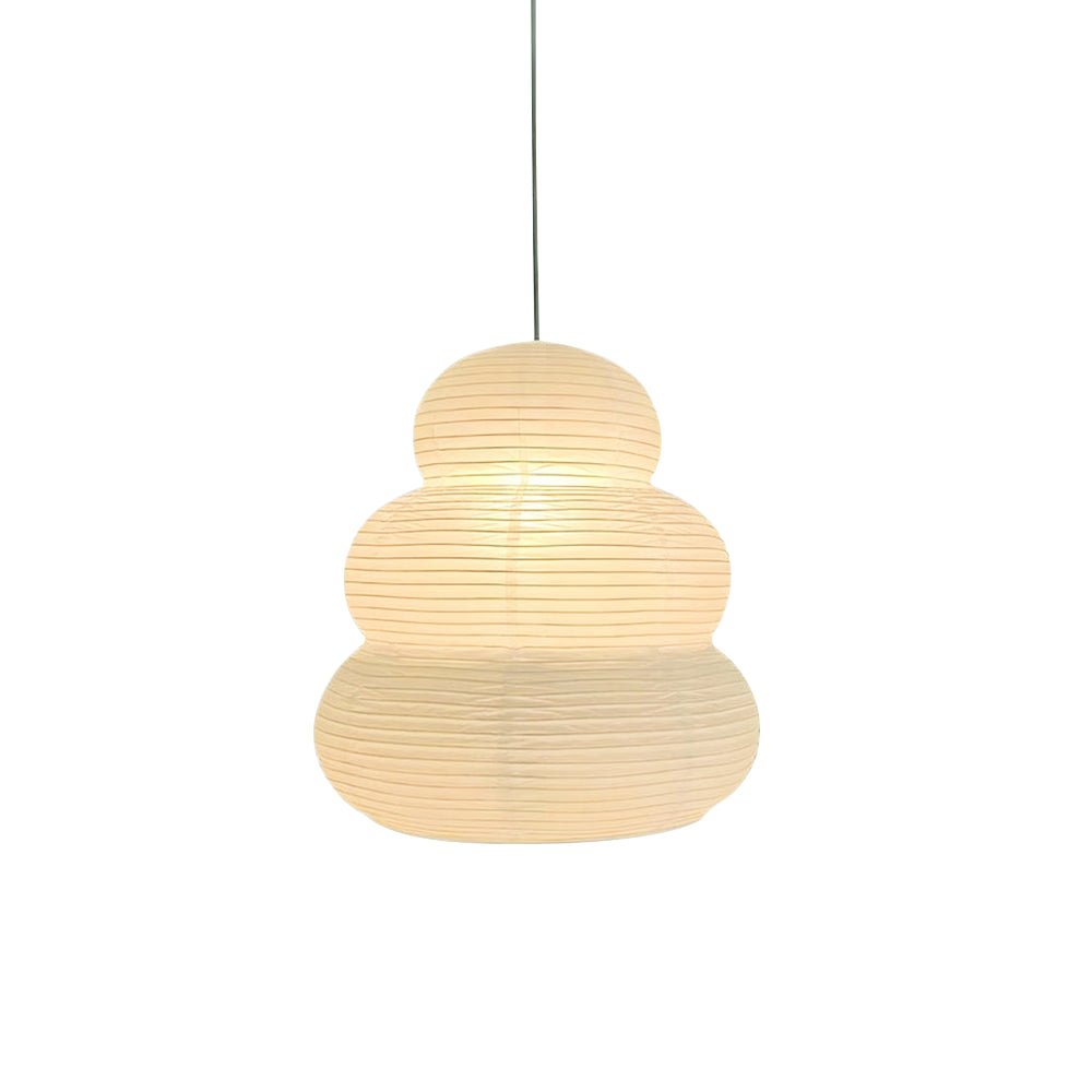 Solara Pendelleuchte Washi-Papier Stufen-Laterne Japanisch Wohnzimmer-Letslighting