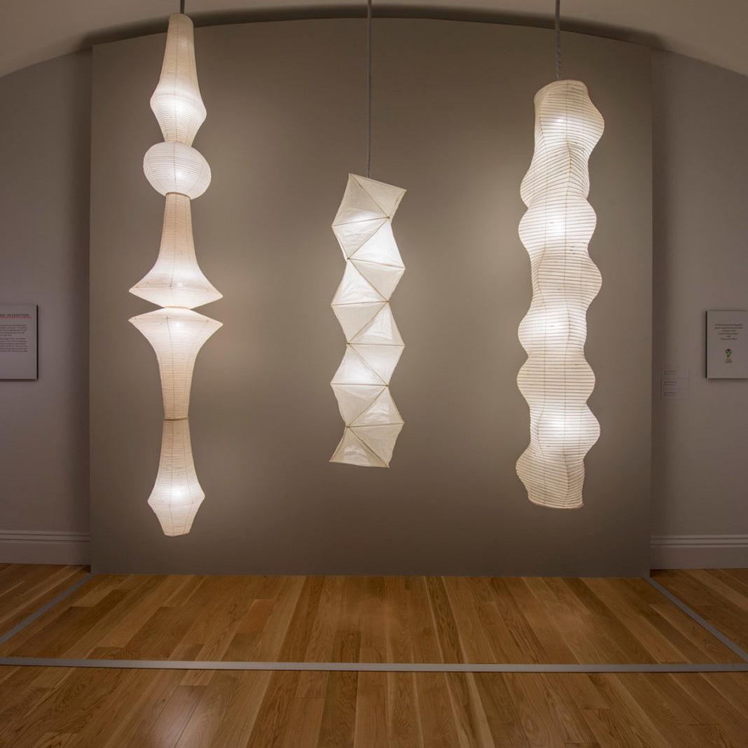 Washi Paper E Pendant Light - Blowlighting