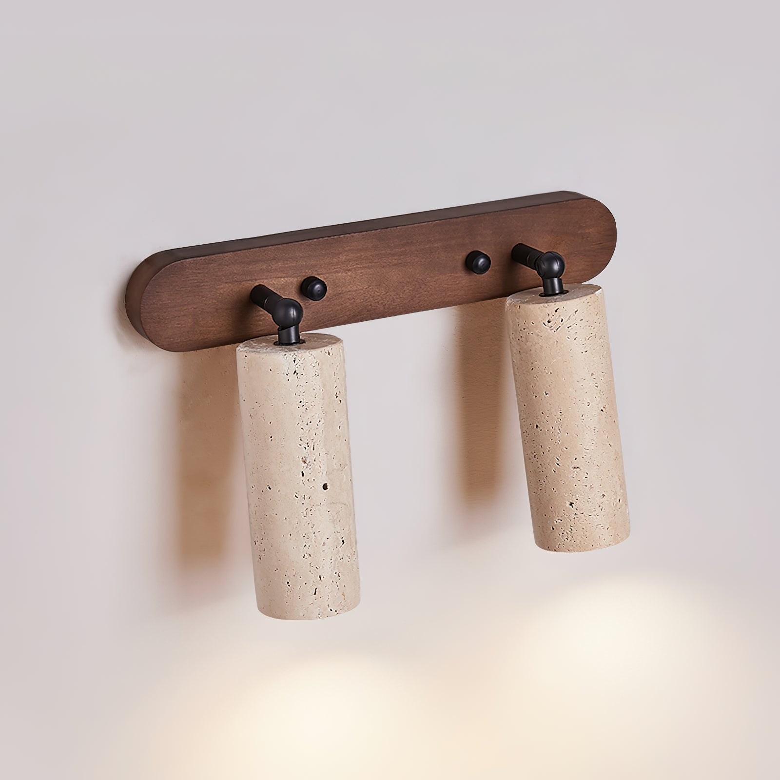 Solaro Wall Lamp Spotlight Travertine - Letslighting