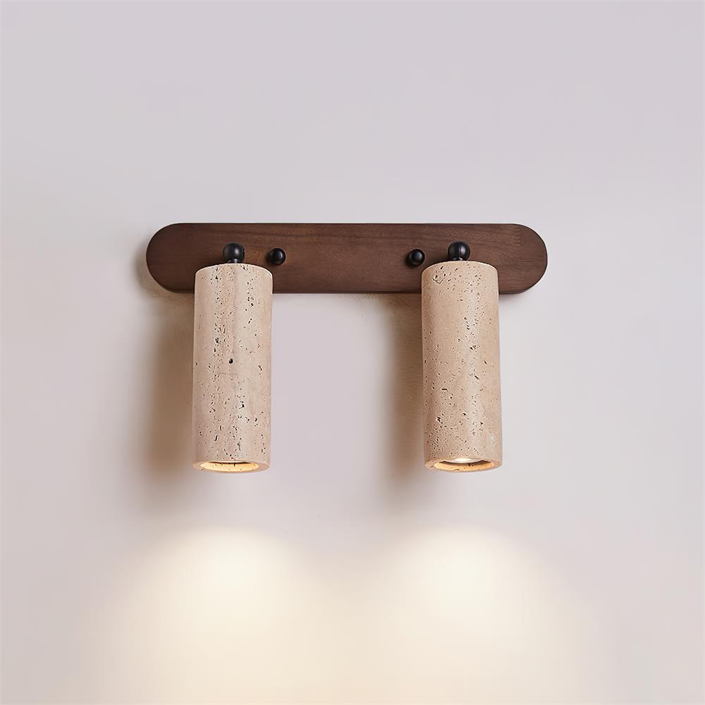 Solaro Wall Lamp Spotlight Travertine - Letslighting