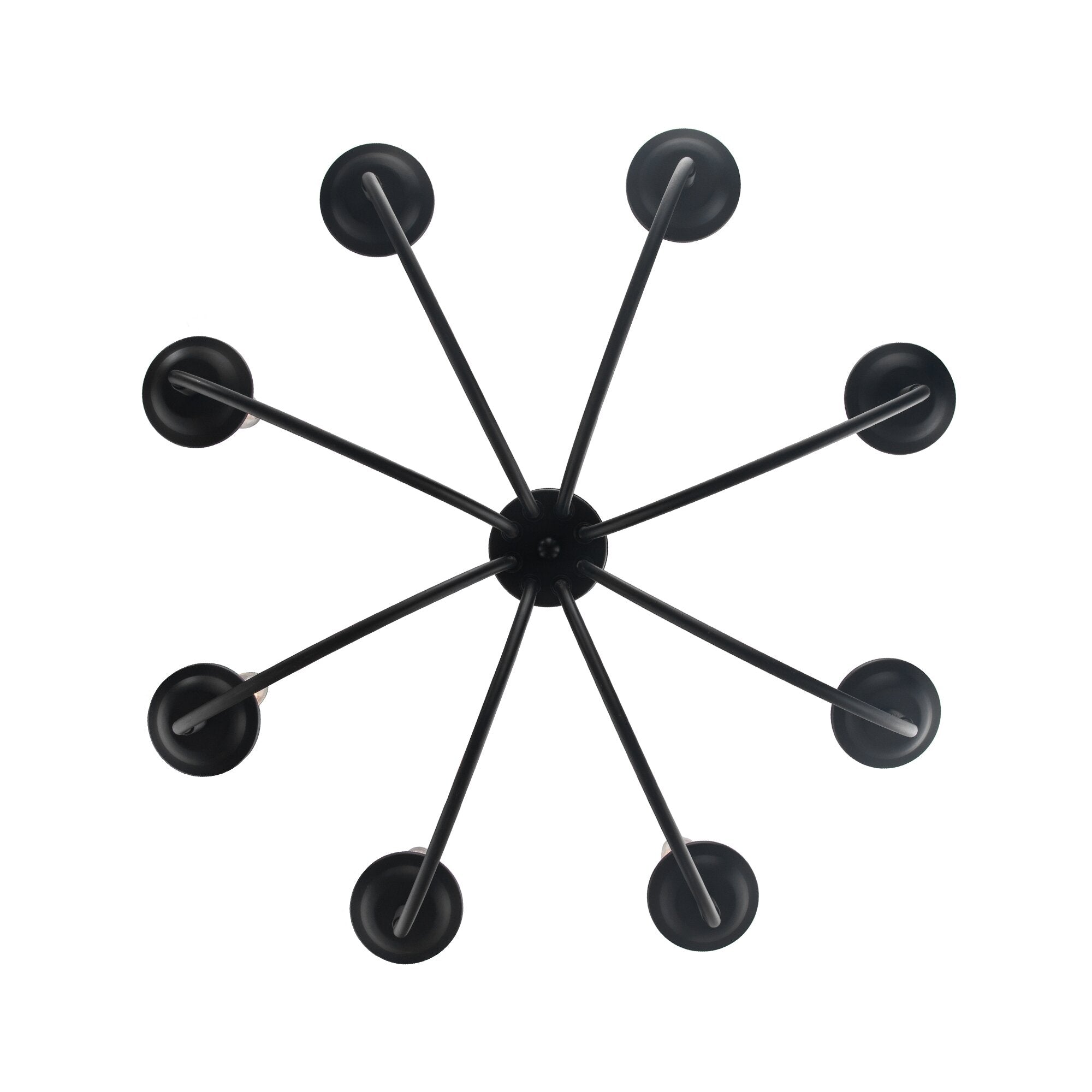 Vecarisra Vintage Industrial Metal Chandelier - Letslighting