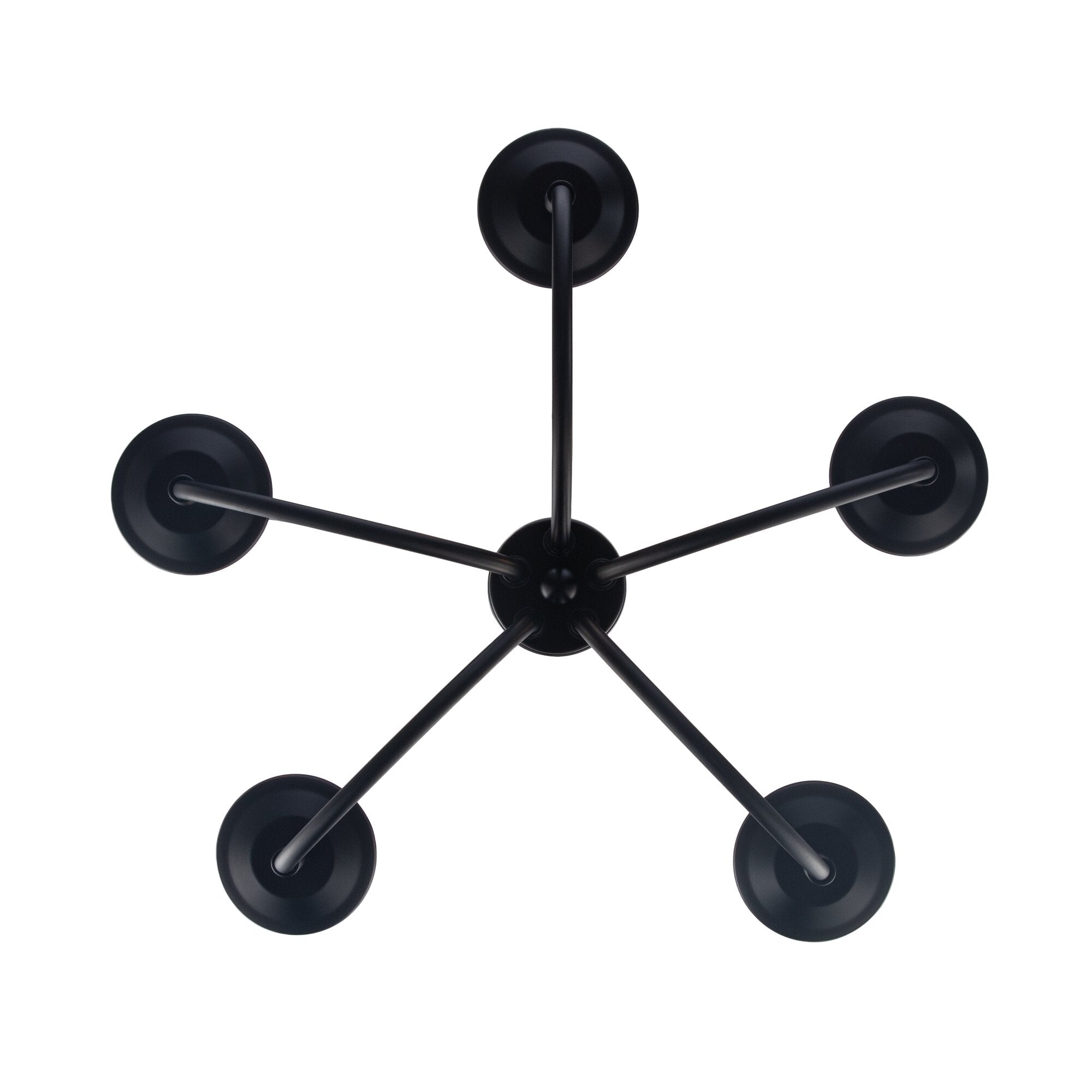 Vecarisra Vintage Industrial Metal Chandelier - Letslighting