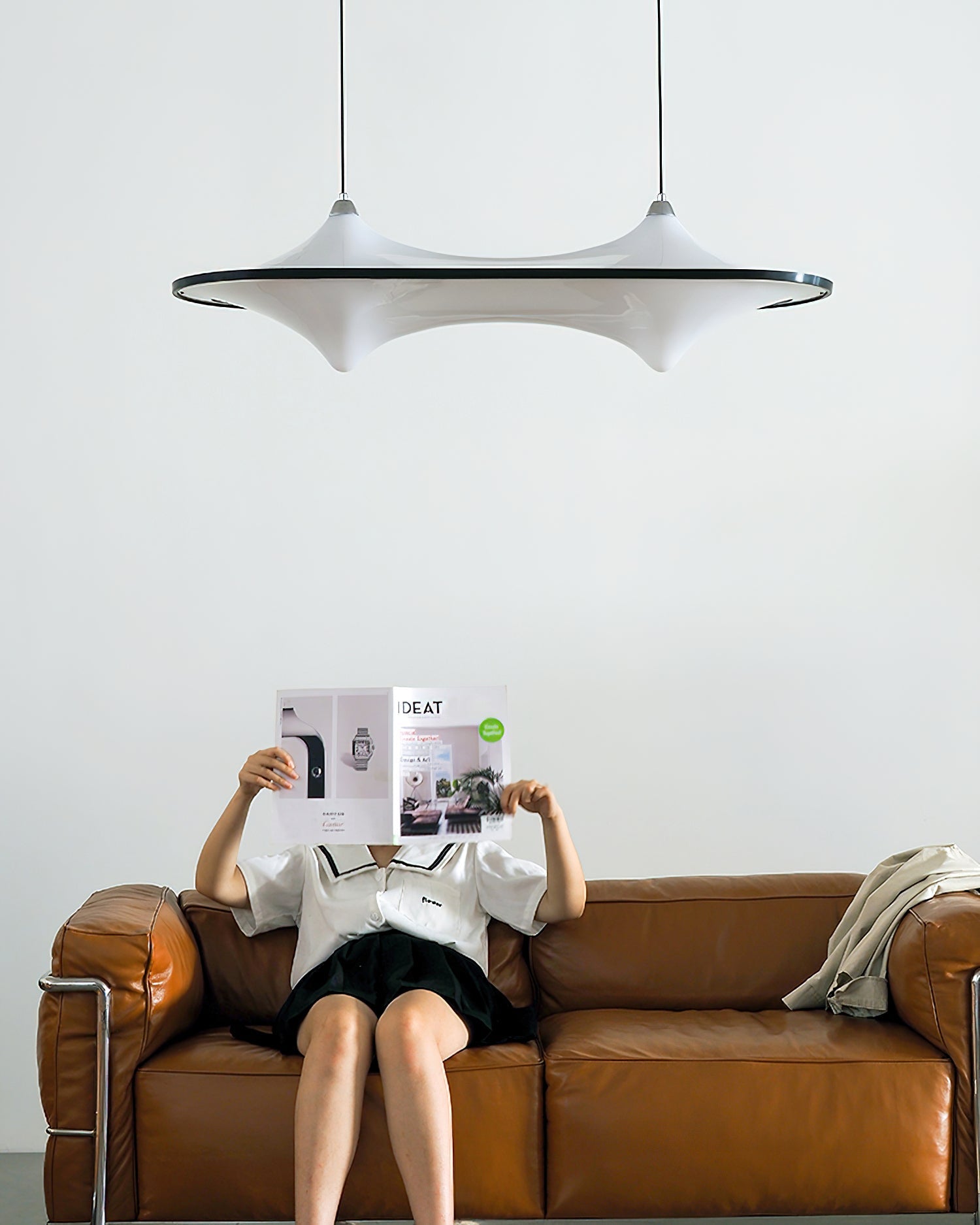 Nebulux Minimalistische Pendelleuchte aus Metall-Letslighting