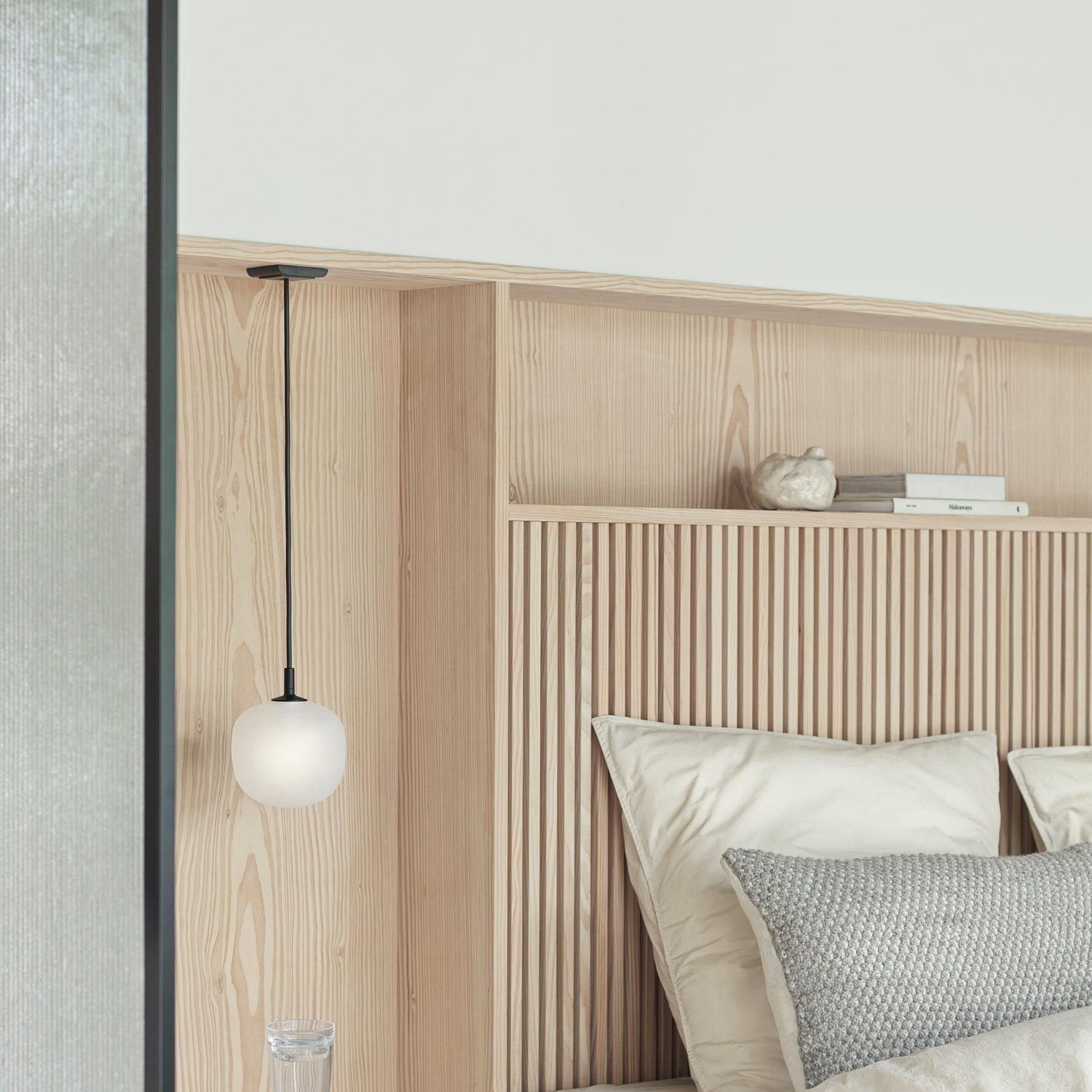 Valentina Pendant Lamp Semi-transparent Glass