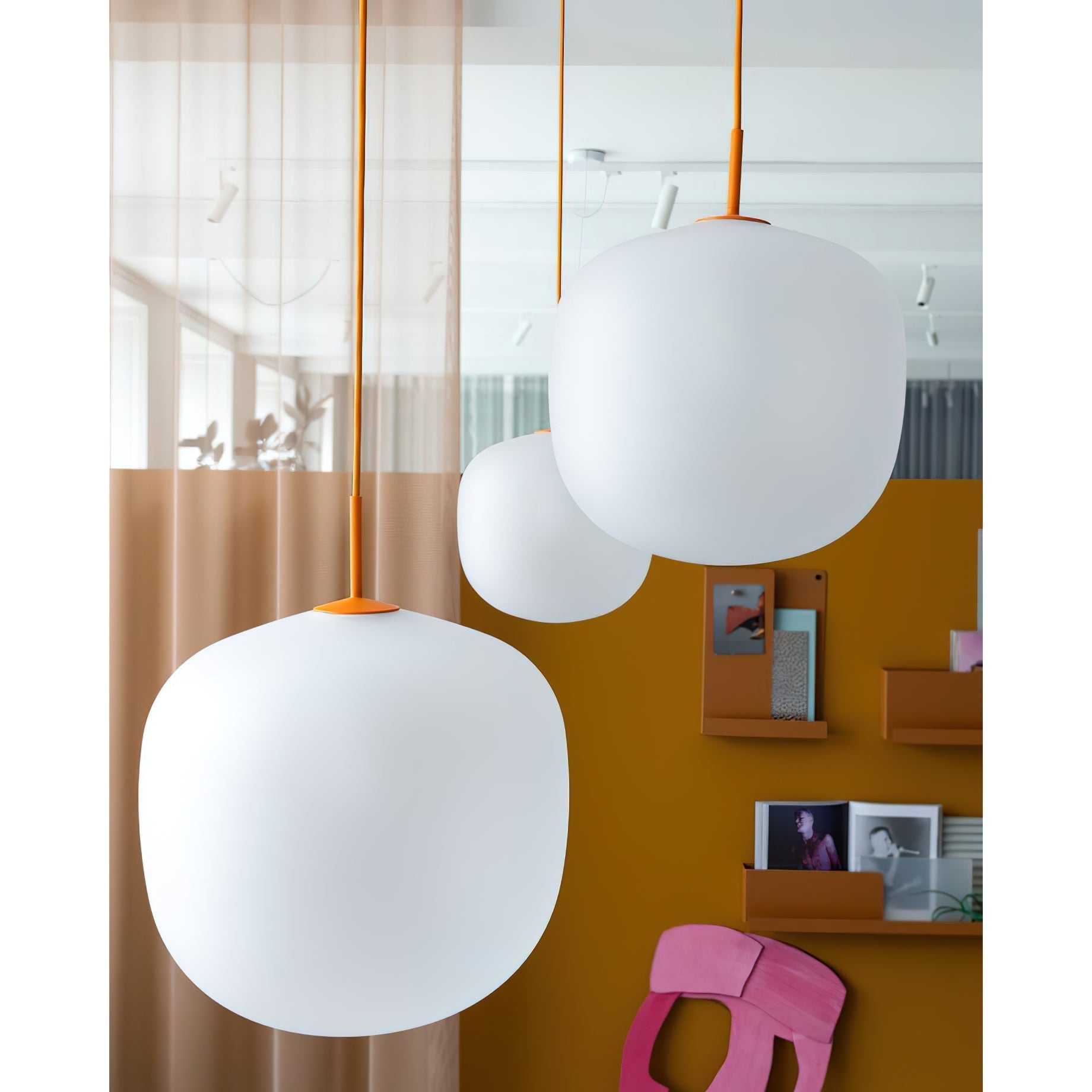 Rime Modern Minimalistisch Art LED Glas Pendelleuchte-Letslighting