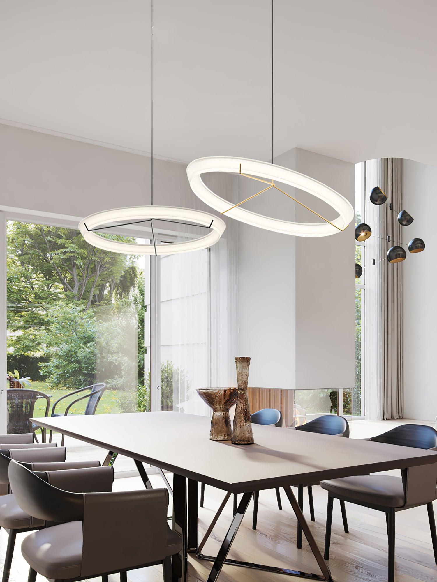 Lustra Moderner Kronleuchter aus Edelstahl-Letslighting