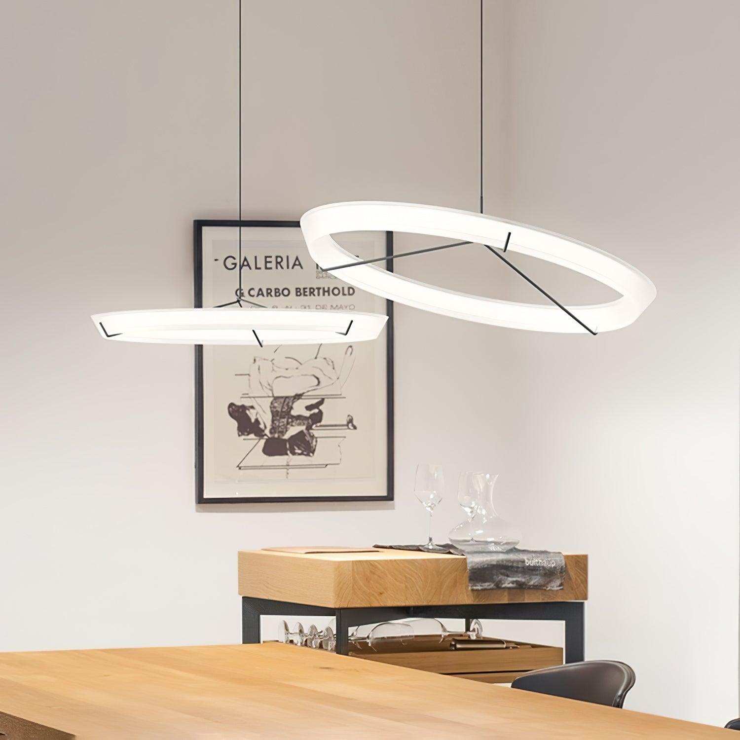 Lustra Moderner Kronleuchter aus Edelstahl-Letslighting