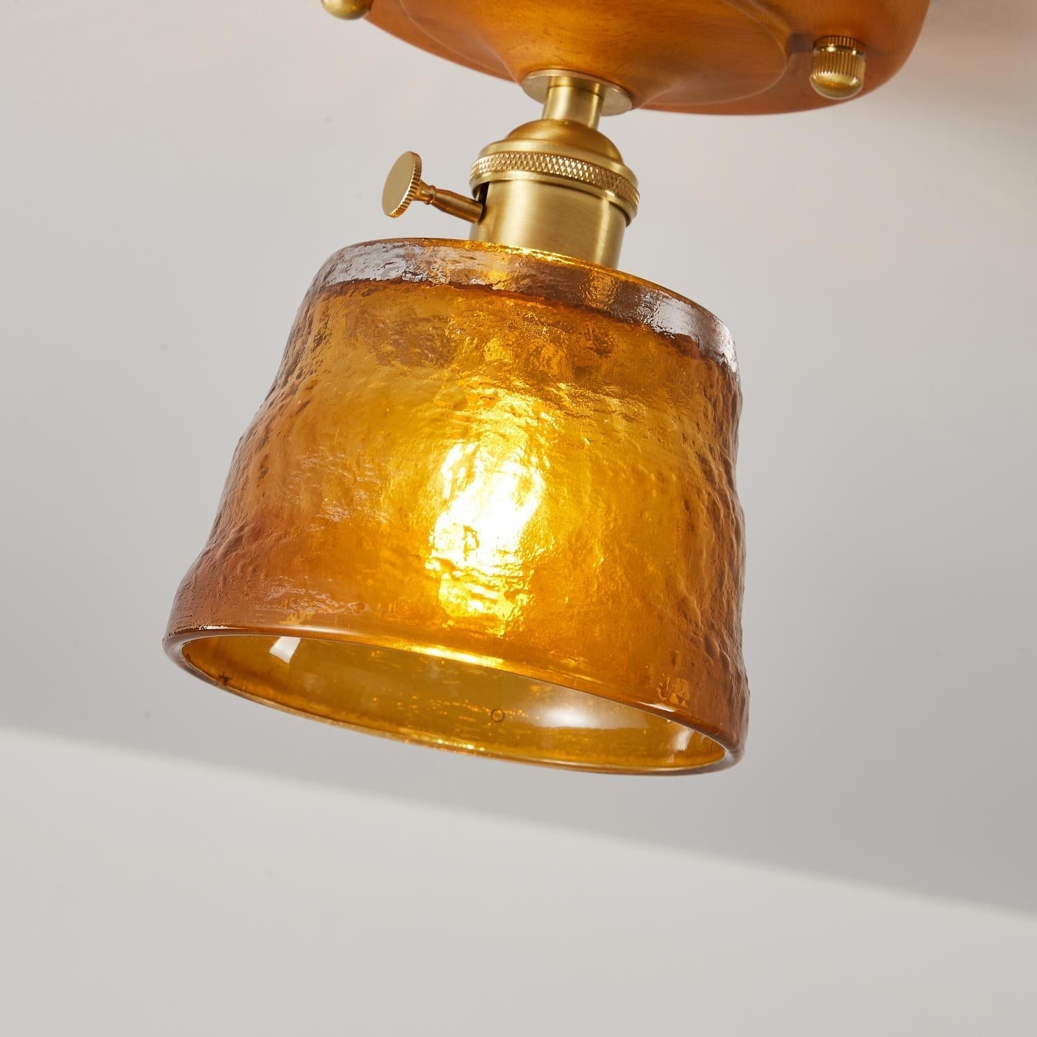 Elano Glas Deckenleuchte-Letslighting