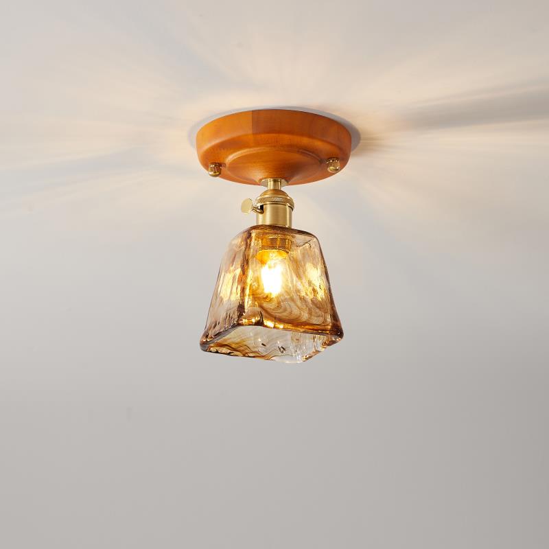 Elano Glas Deckenleuchte-Letslighting