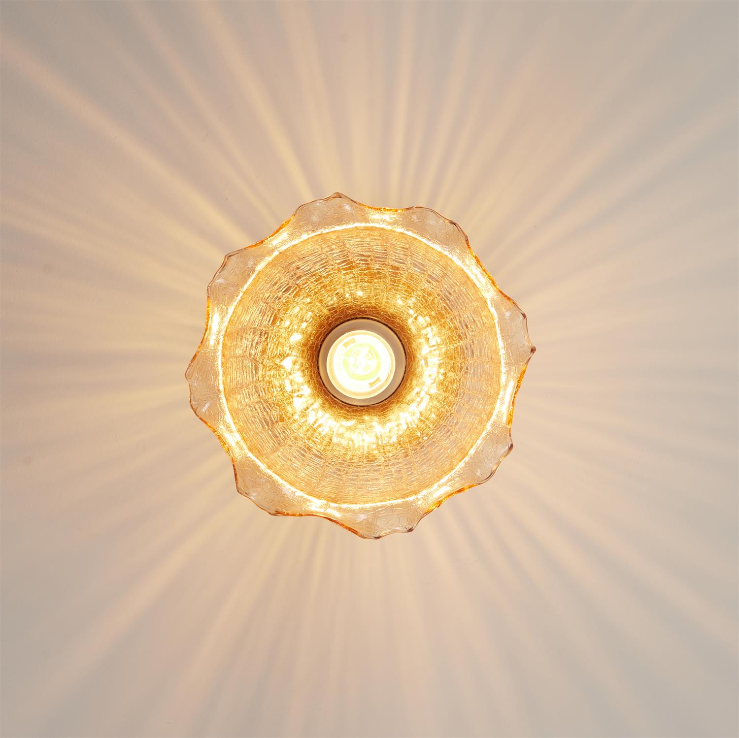 Elano Glas Deckenleuchte-Letslighting