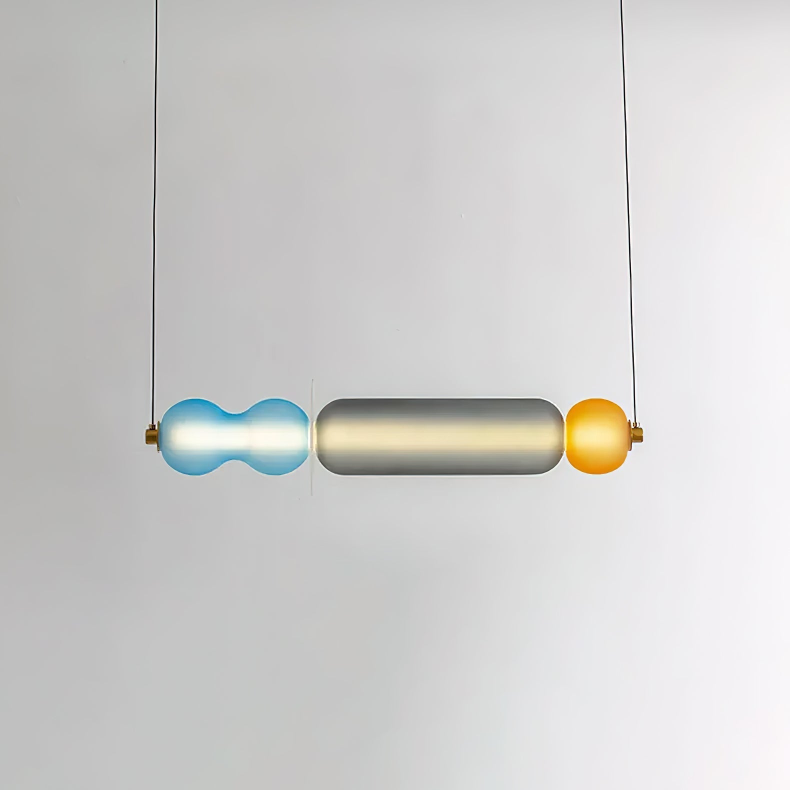 Lustra Pendelleuchte Farbiges Glas Modern-Letslighting