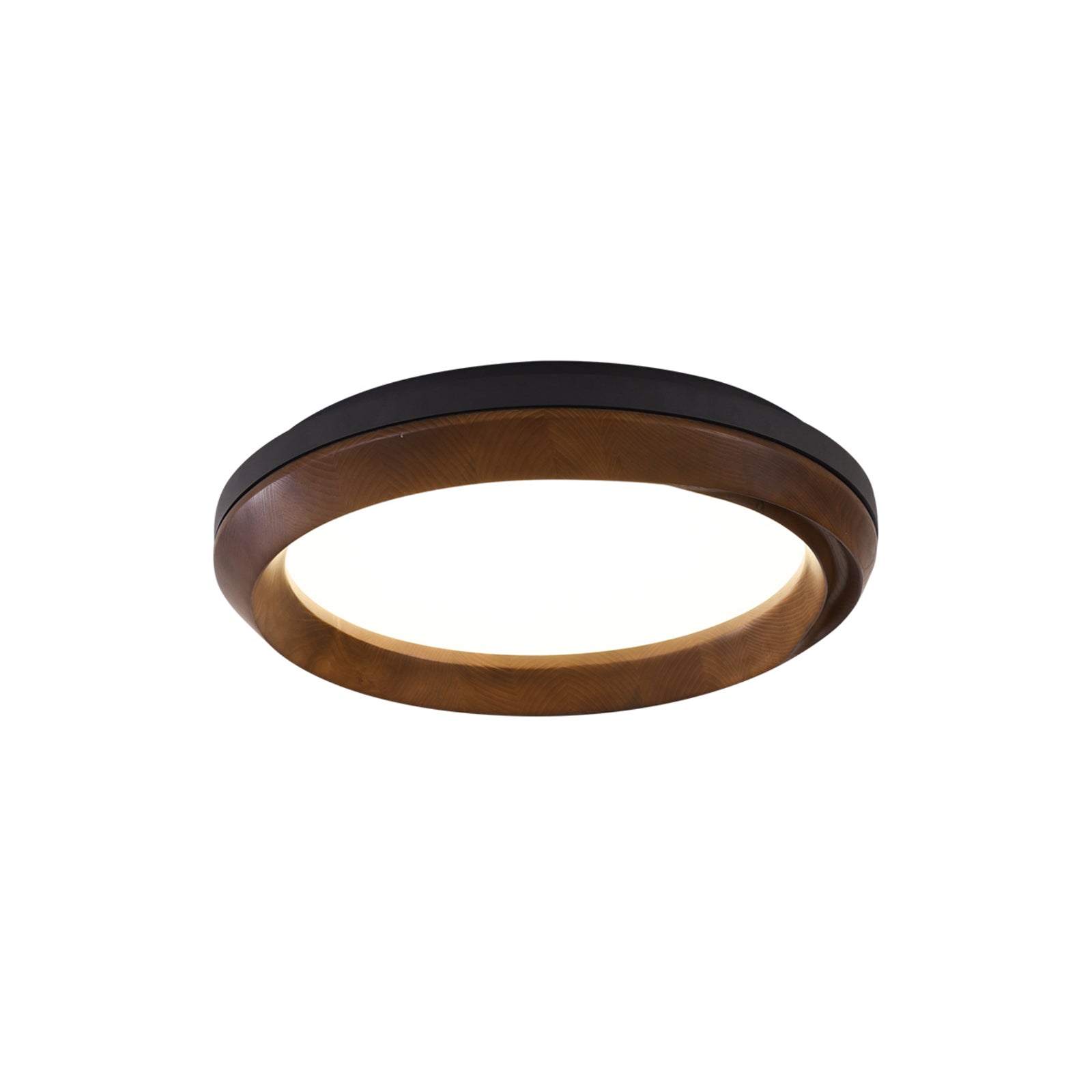 Aurdoreth Modern Minimalistisch Ripple Holz Deckenleuchte-Letslighting