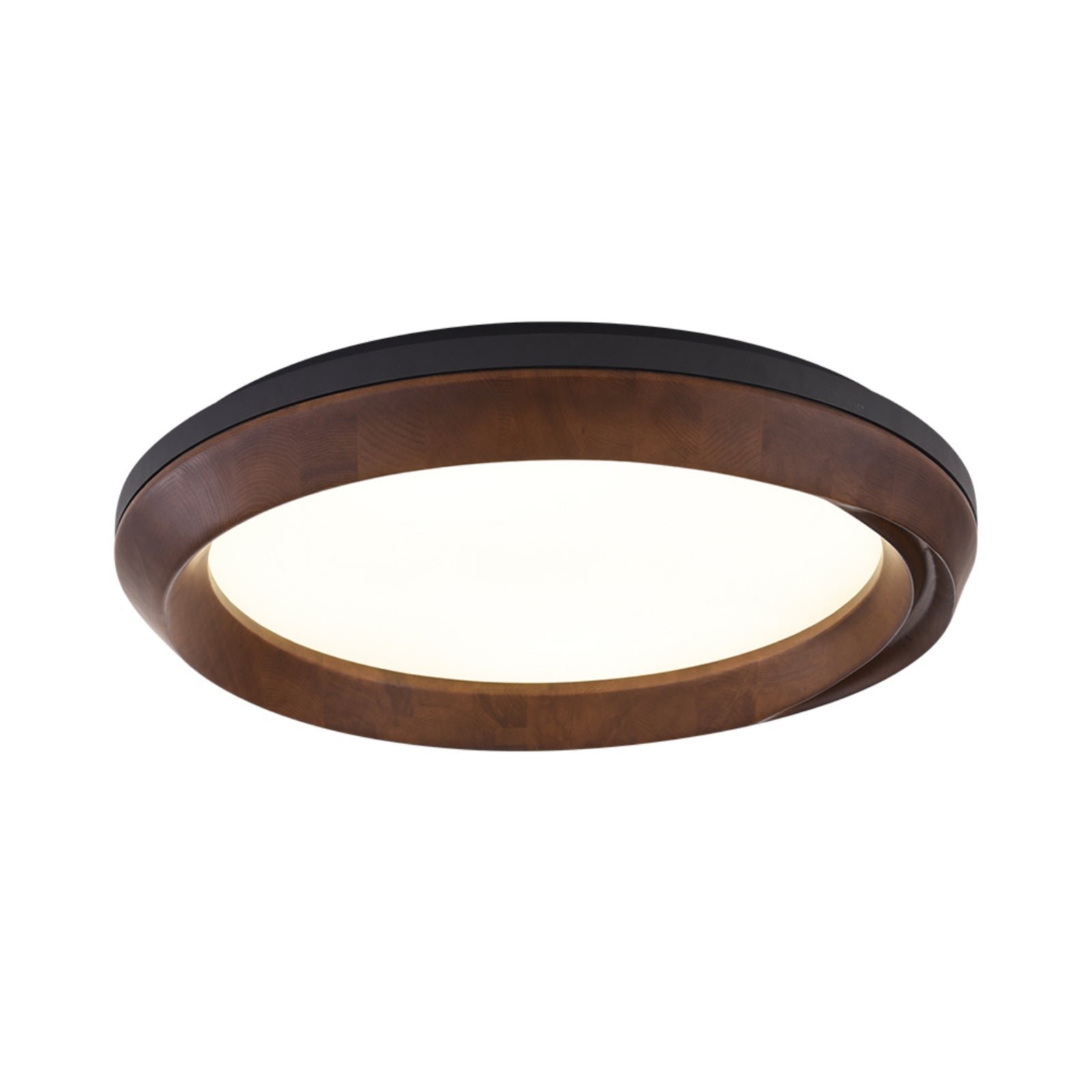 Aurdoreth Modern Minimalistisch Ripple Holz Deckenleuchte-Letslighting