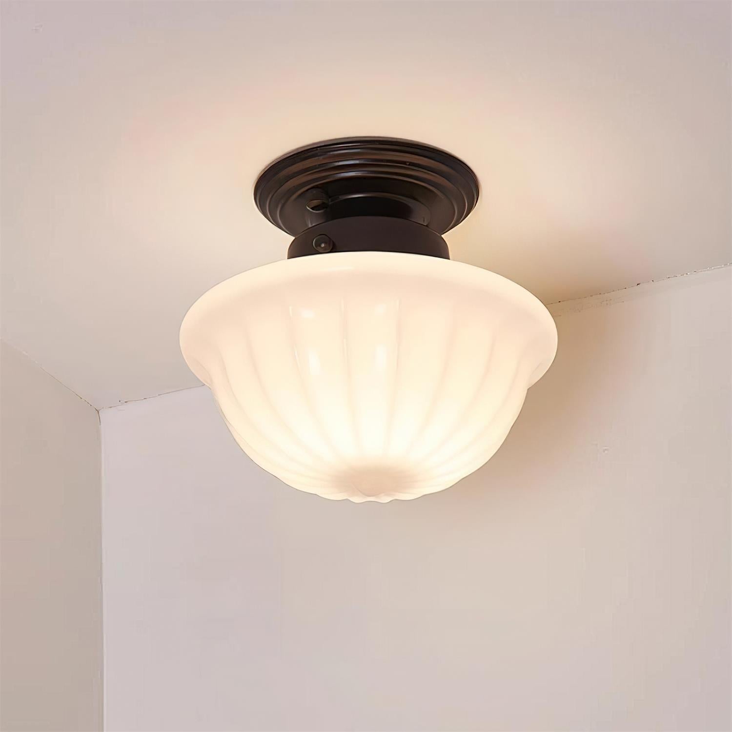 Evola Vintage Deckenleuchte aus Glas-Letslighting