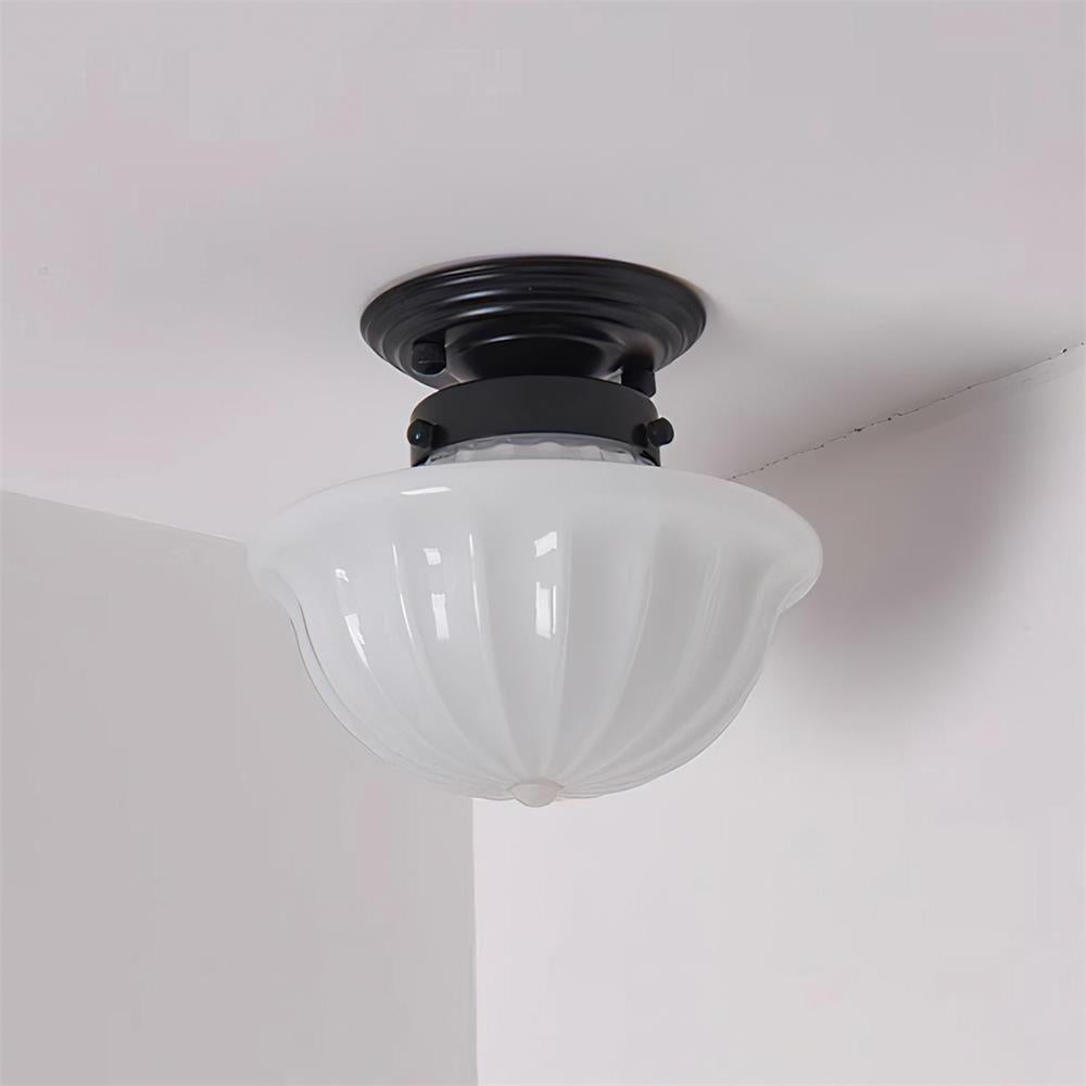 Evola Vintage Deckenleuchte aus Glas-Letslighting