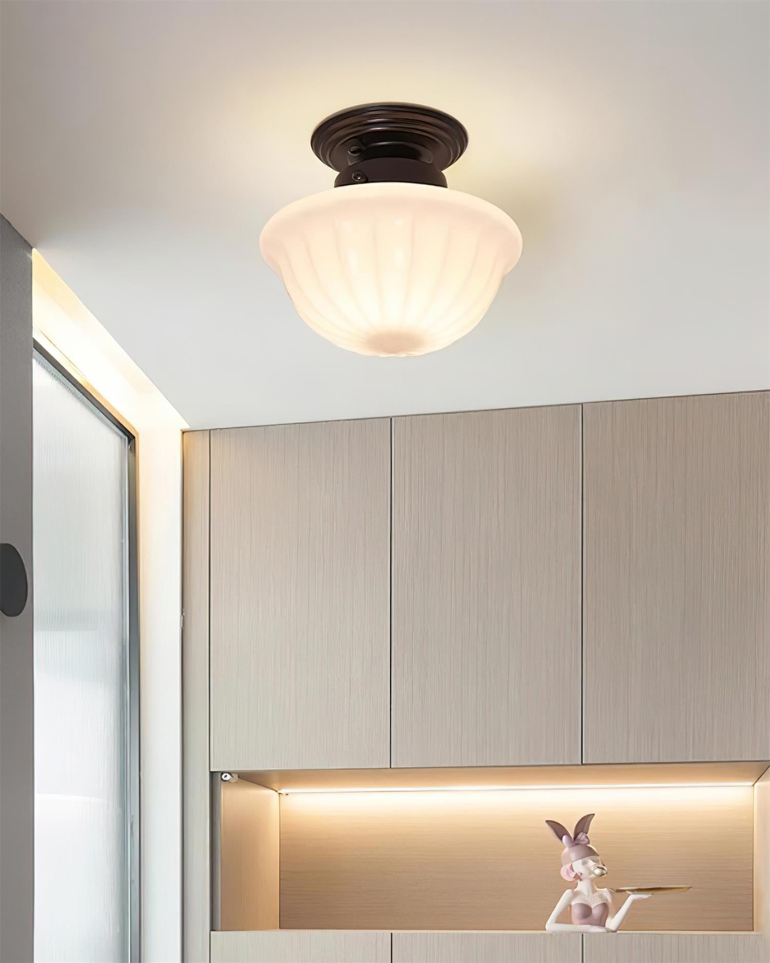 Evola Vintage Deckenleuchte aus Glas-Letslighting