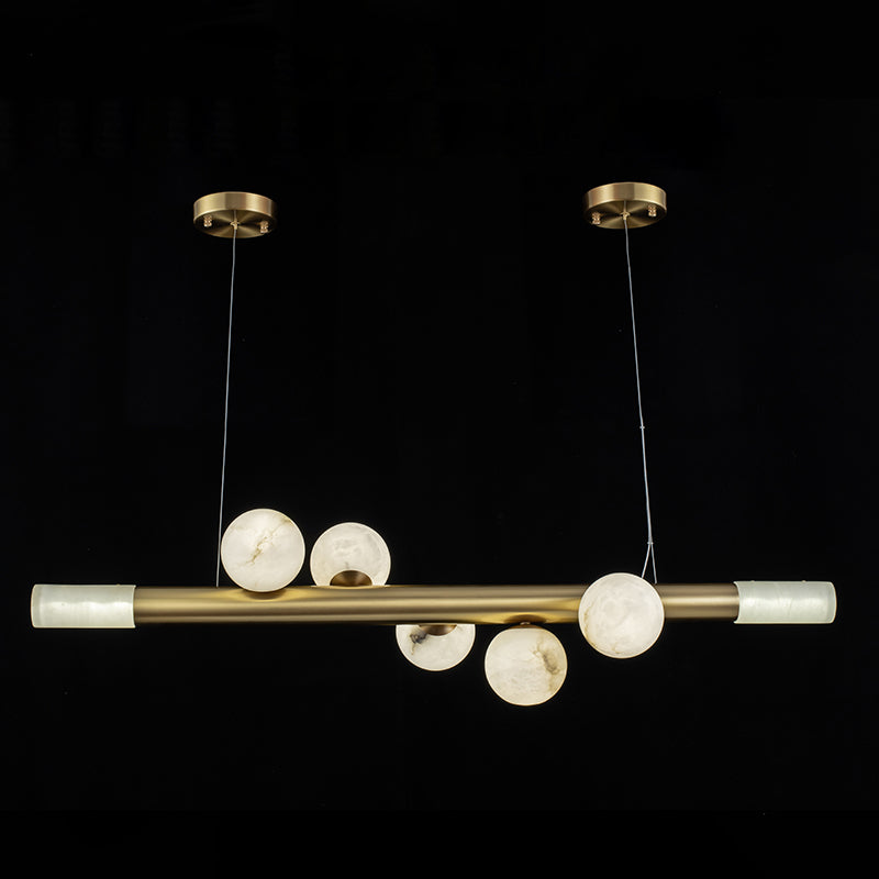 Avaros Modern Minimalist Alabaster Pendant Light - Letslighting