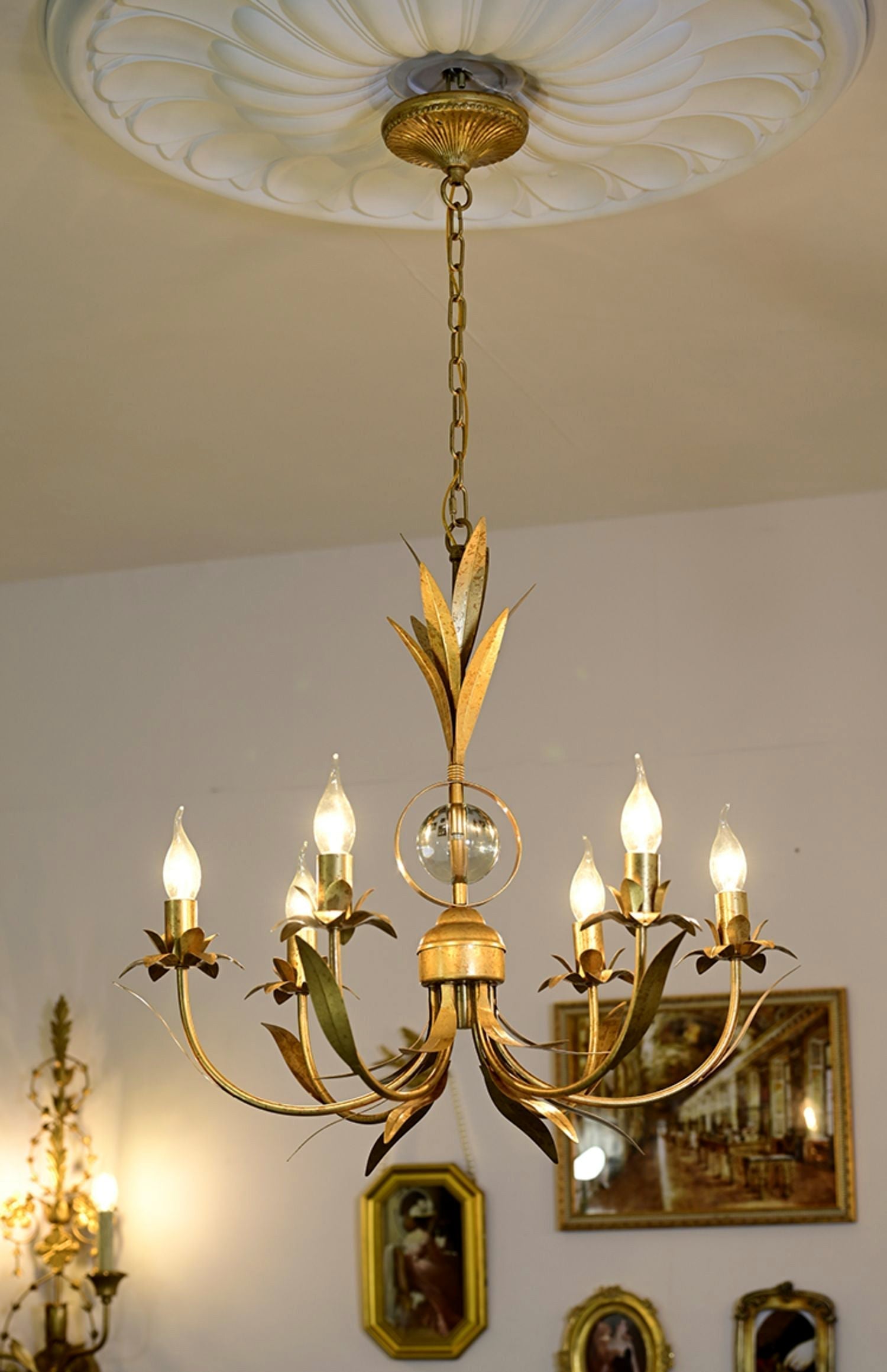 Zamarir Industrieller Vintage Kronleuchter mit 6 Leuchten-Letslighting
