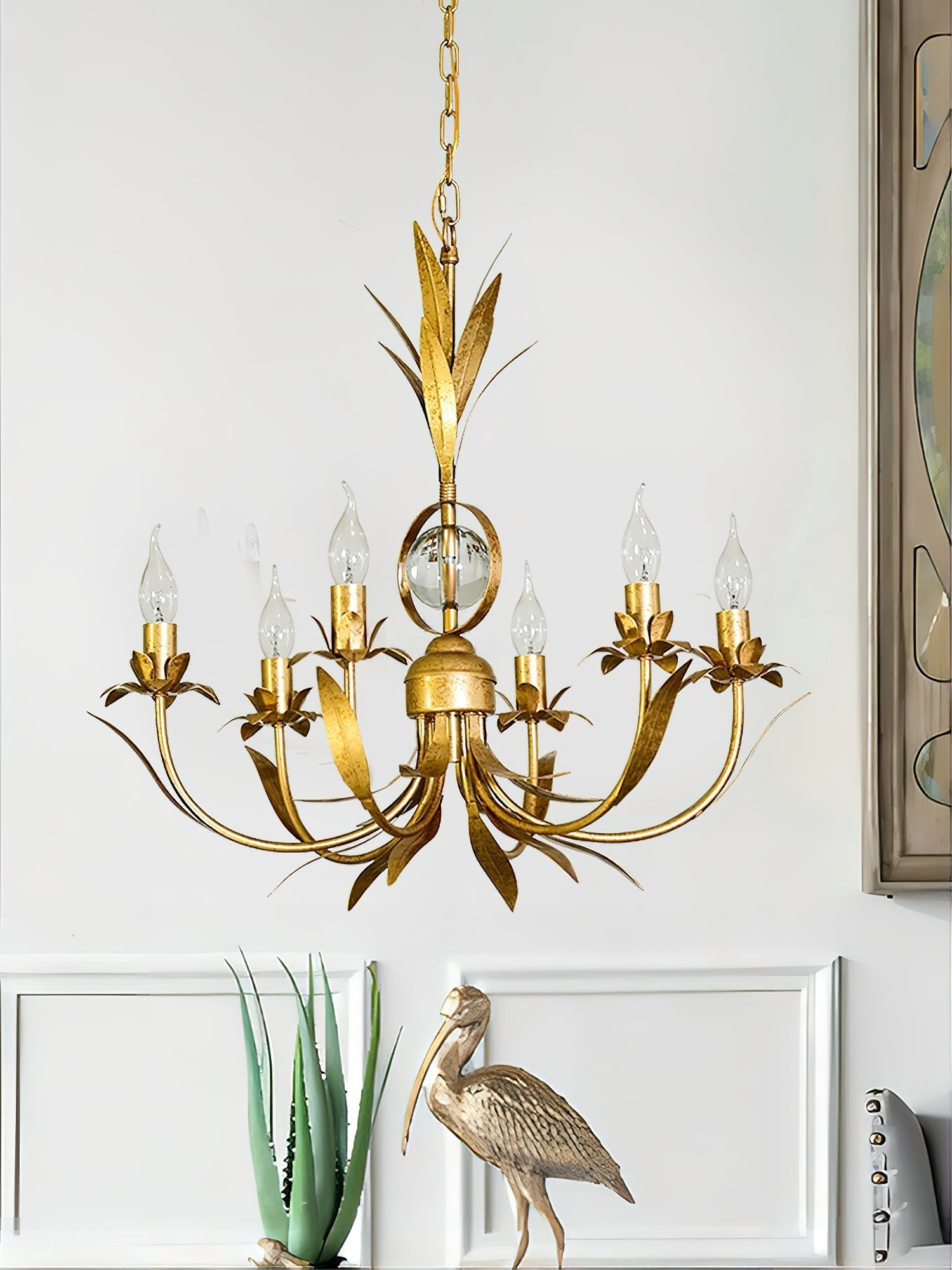 Zamarir Industrieller Vintage Kronleuchter mit 6 Leuchten-Letslighting