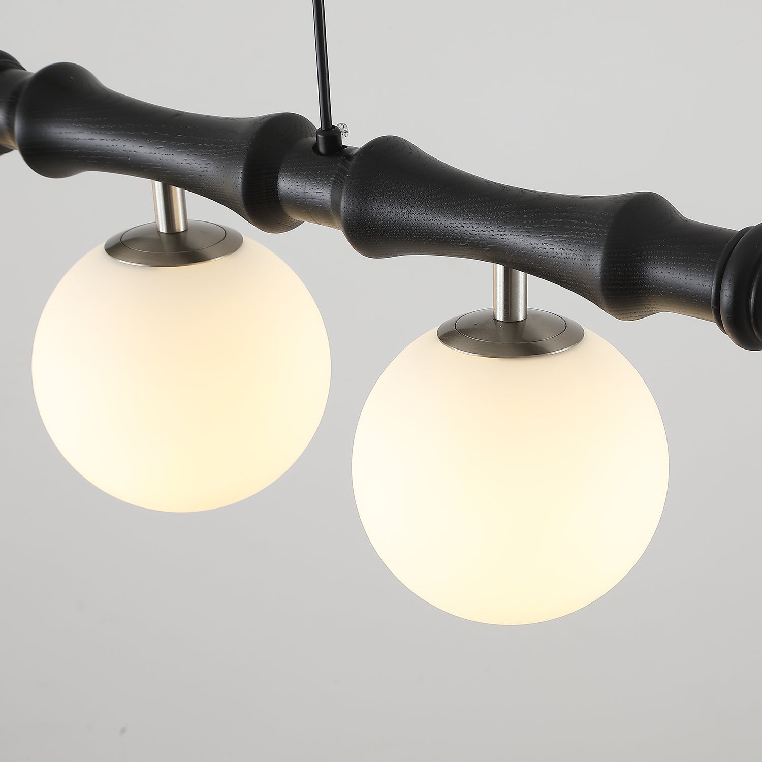 Bivio Pendelleuchte Holz Kugel Lineare Kronleuchter-Letslighting