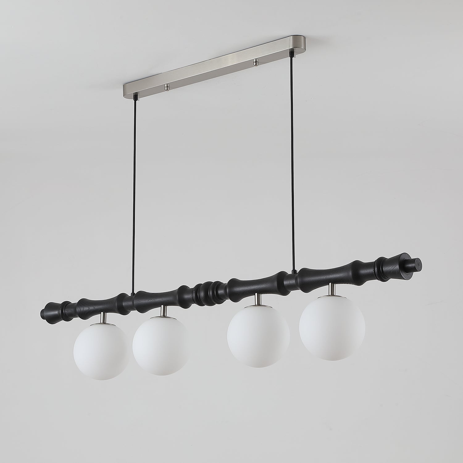 Bivio Pendelleuchte Holz Kugel Lineare Kronleuchter-Letslighting