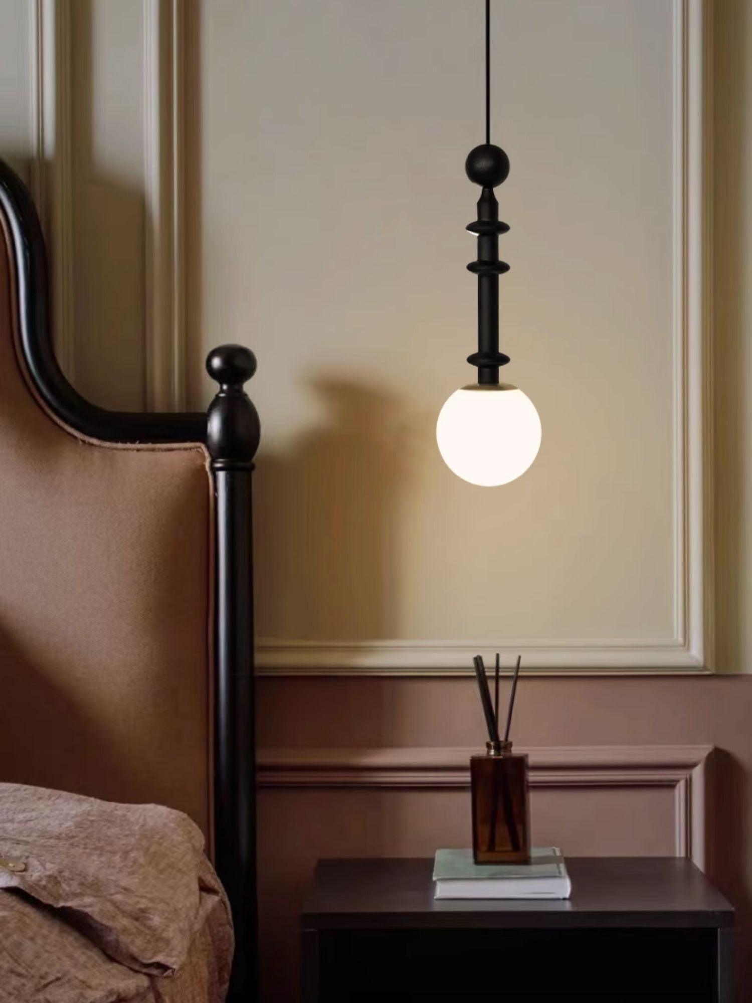 Vesera Industrielle Pendelleuchte aus Holz-Letslighting