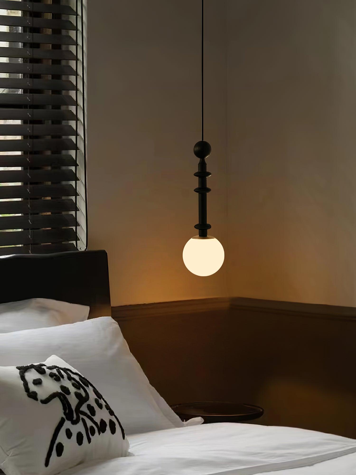 Vesera Industrielle Pendelleuchte aus Holz-Letslighting