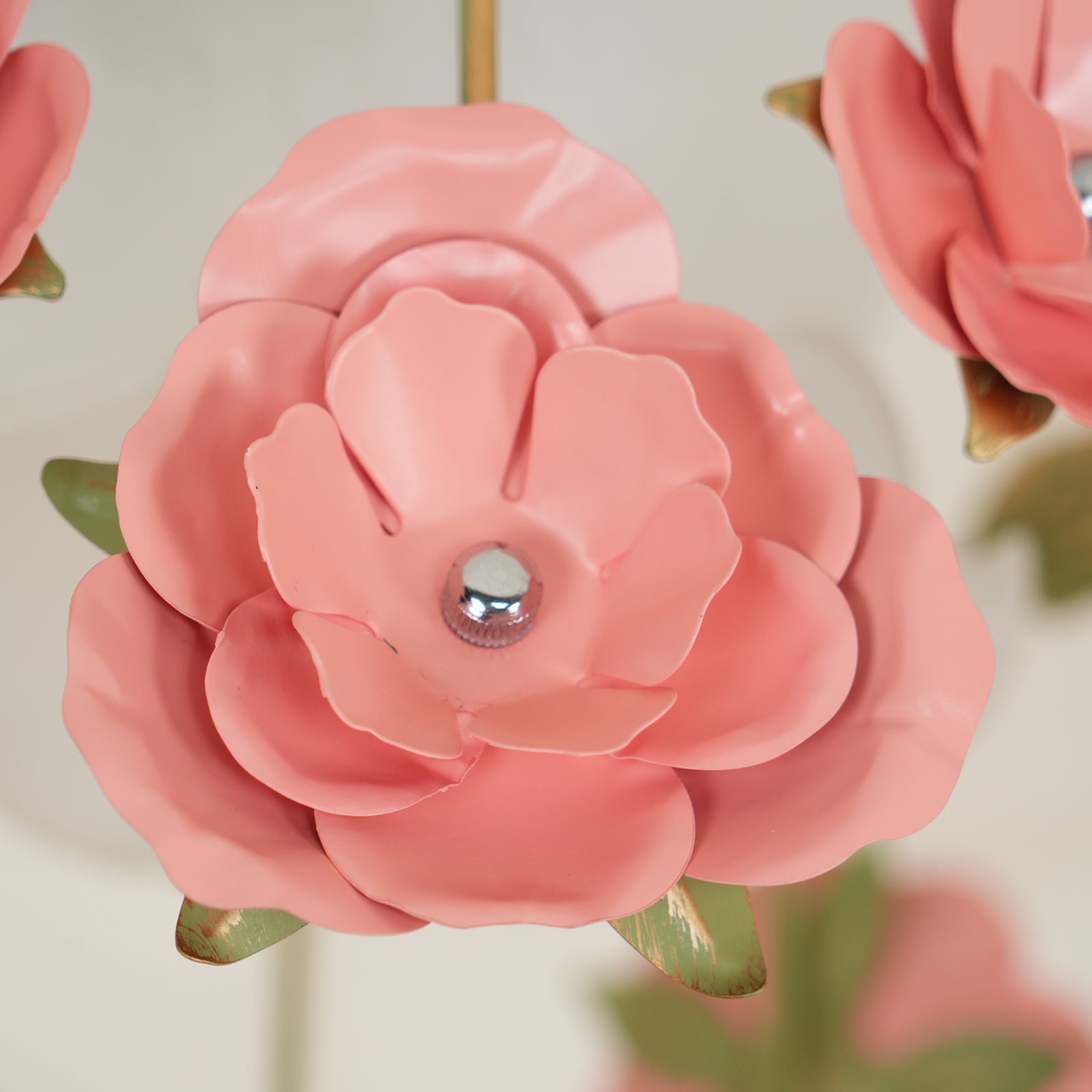 Deckenleuchte Metall Baldachin Blume Blüte Romantisch-Letslighting