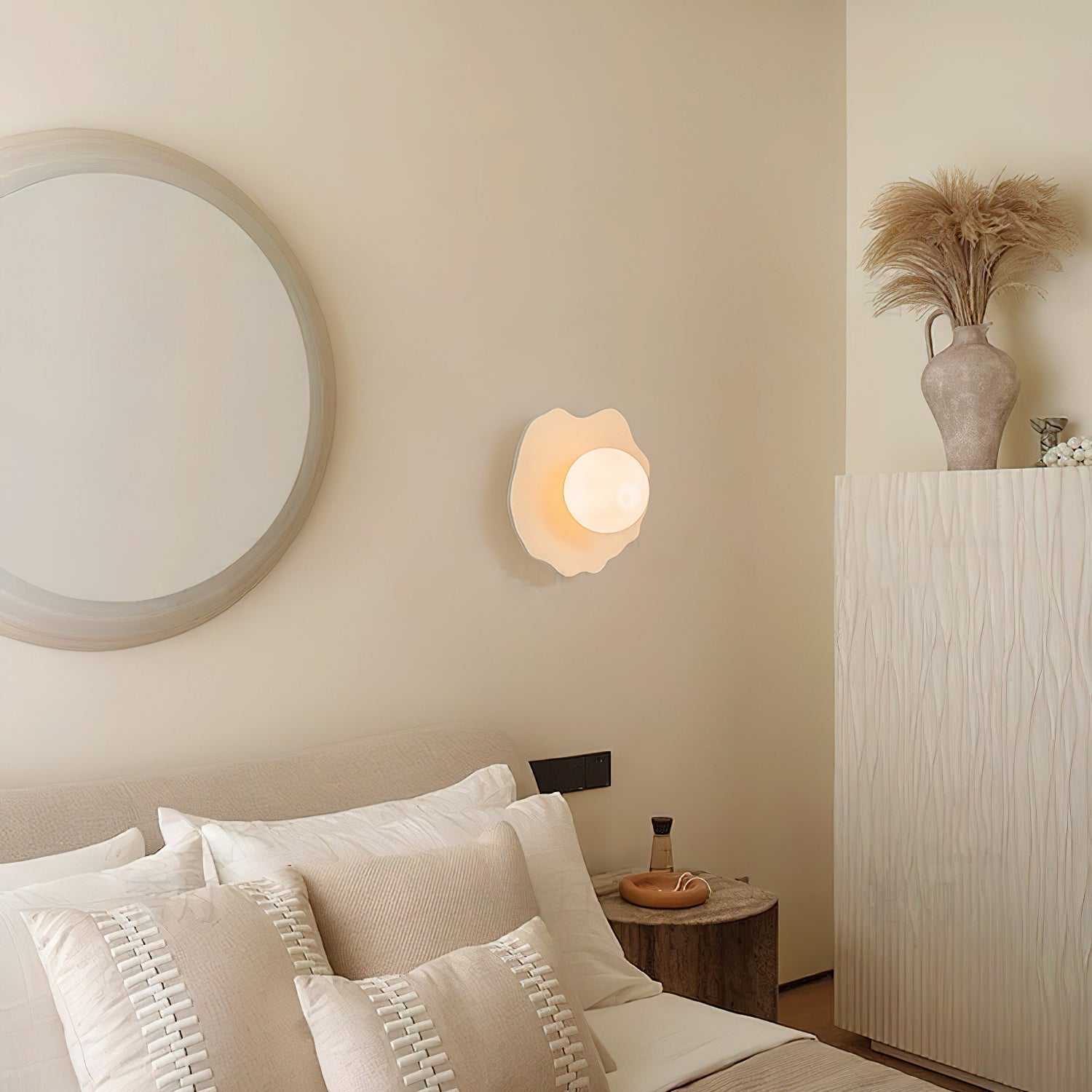 Jojo Moderne Wandleuchte aus Kunstharz-Letslighting