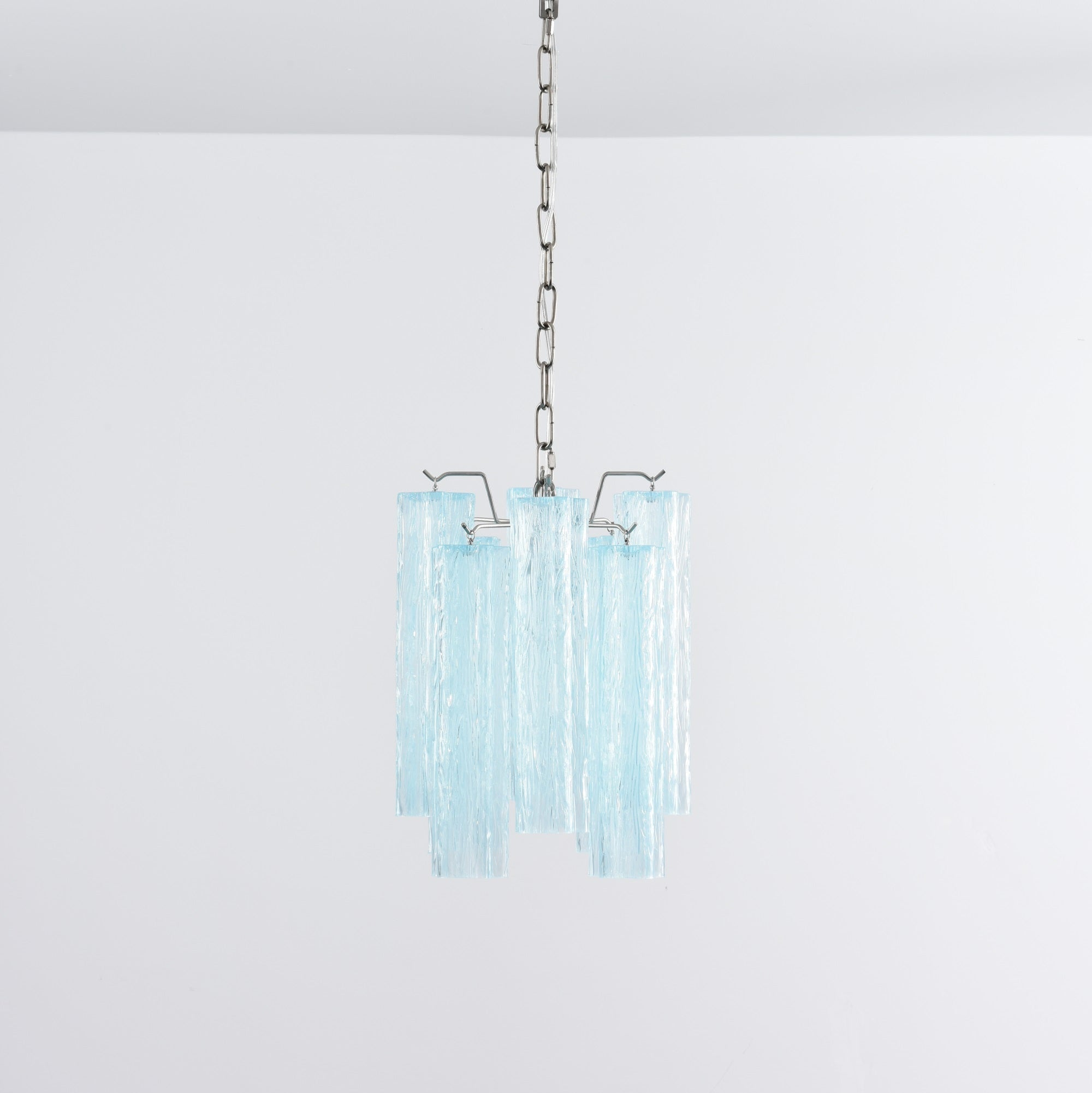Aurora Chandelier Pink Gradient Murano Glass - Neutralighting