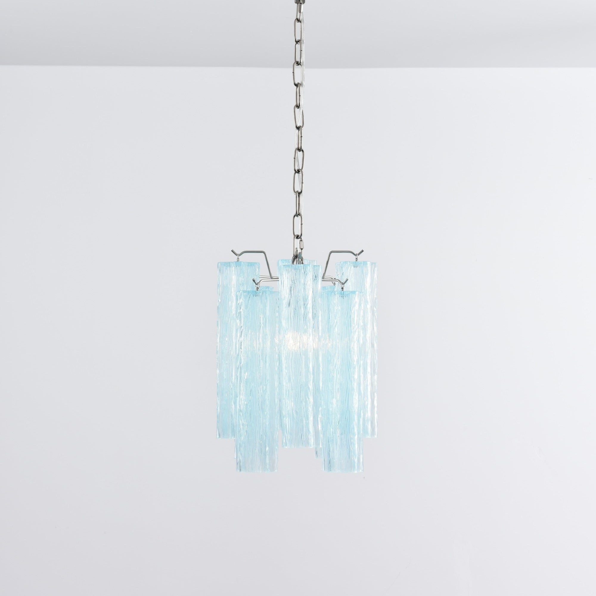 Aurora Chandelier Pink Gradient Murano Glass - Neutralighting