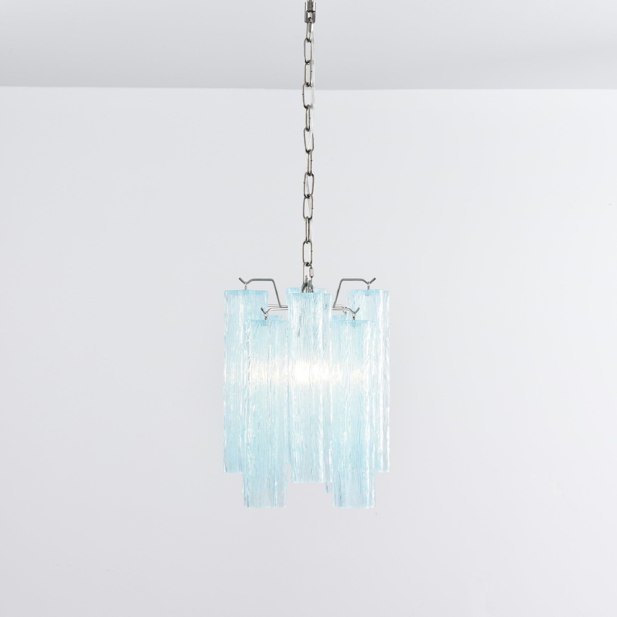 Aurora Chandelier Pink Gradient Murano Glass - Neutralighting