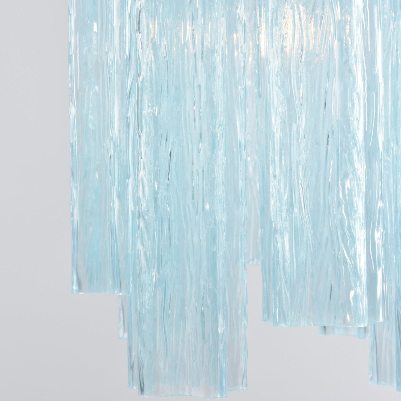 Aurora Chandelier Pink Gradient Murano Glass - Neutralighting